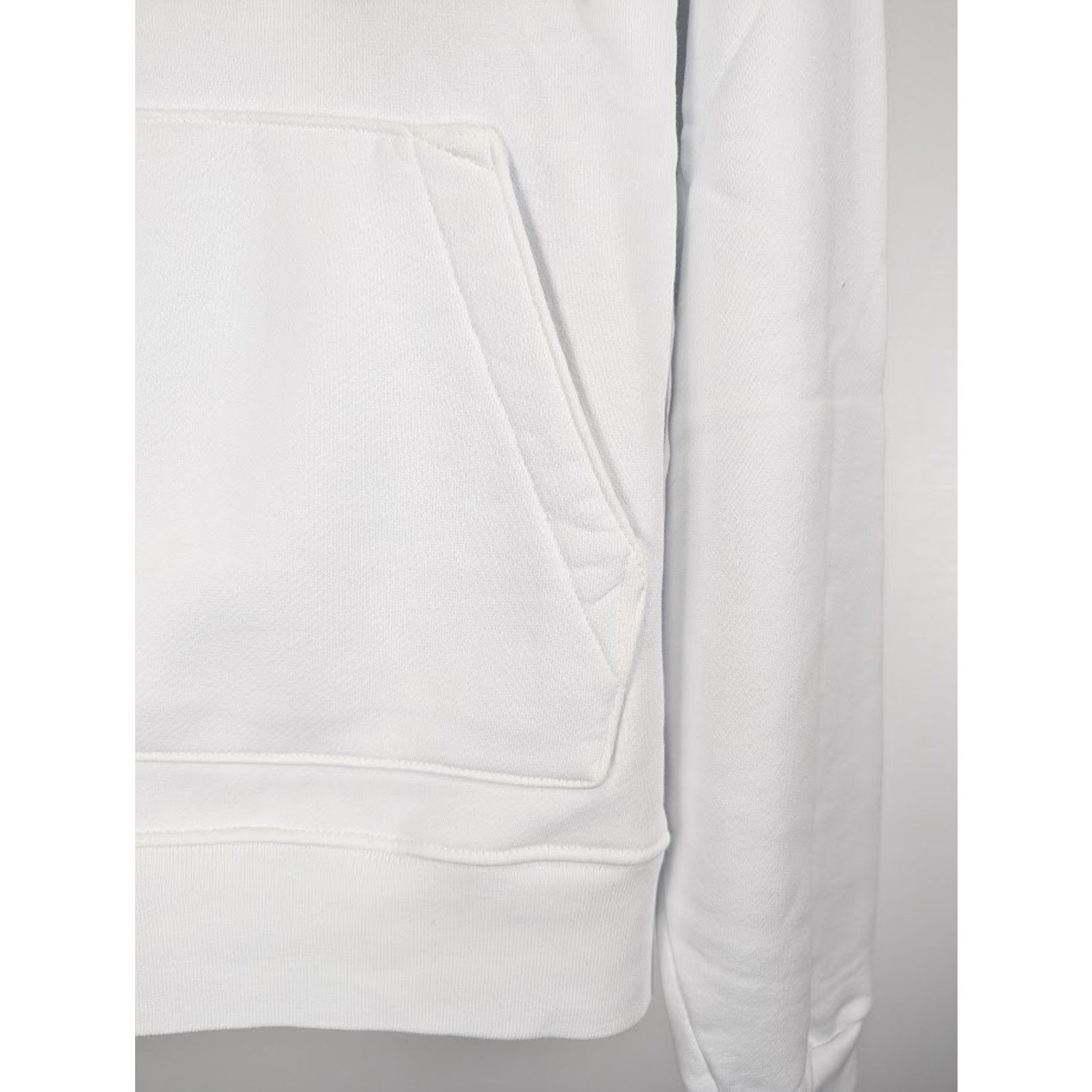 Amiri o1rshd1 MA Bar Embroidery Hoodie in White Size US XXL / EU 58 / 5 - 9 Thumbnail