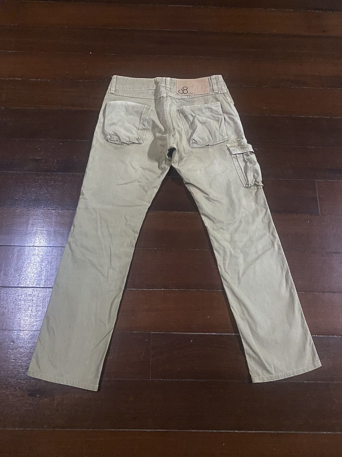 Blue Blue Japan Rare JOHNBULL cargo Denim Jeans faded Size US 31 - 9 Thumbnail