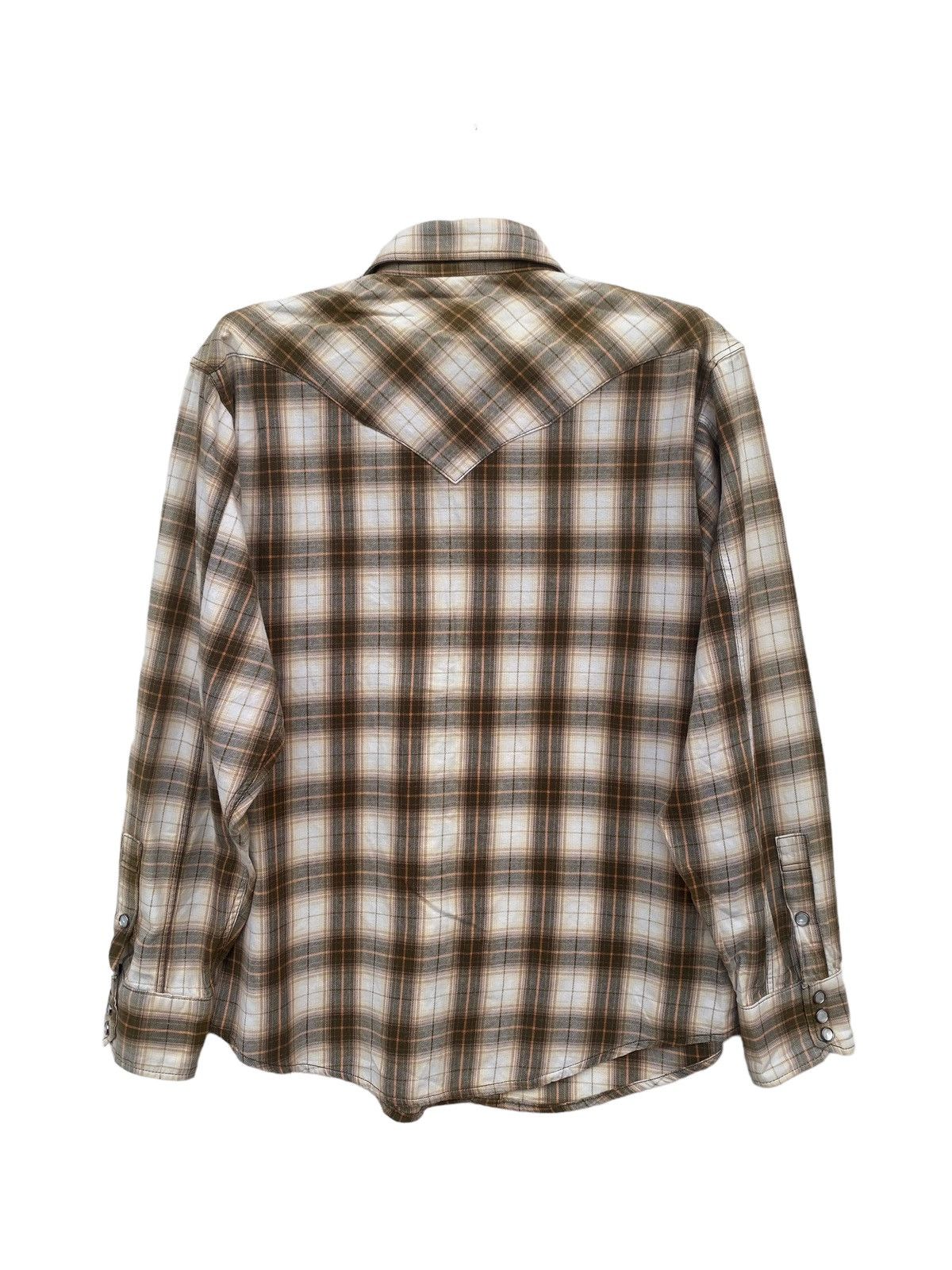 Cushman Cushman Japan Checkered Western Shirt Size US M / EU 48-50 / 2 - 2 Thumbnail