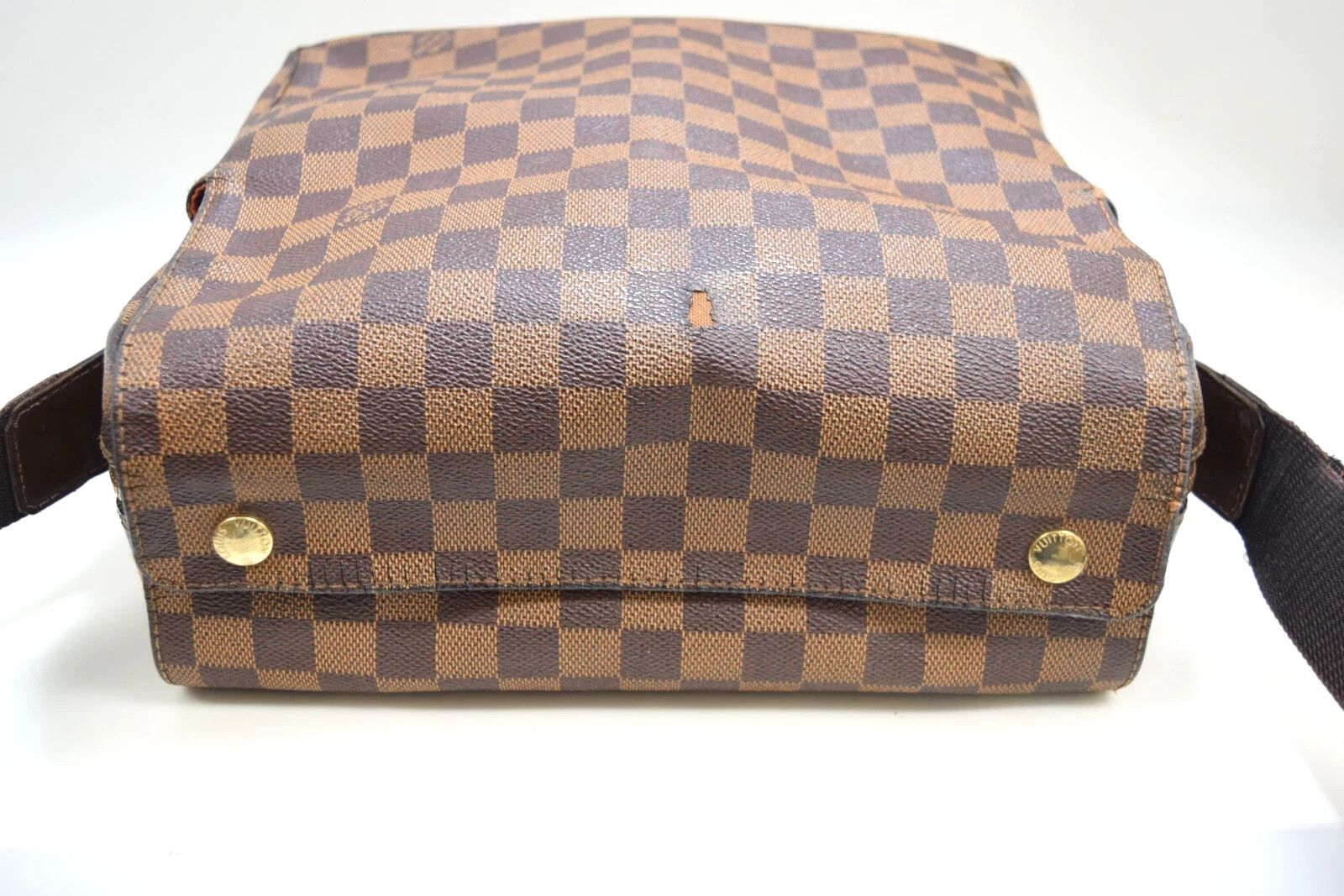 Louis Vuitton Louis Vuitton Naviglio Crossbody Bag in Damier Ebene Size ONE SIZE - 3 Thumbnail