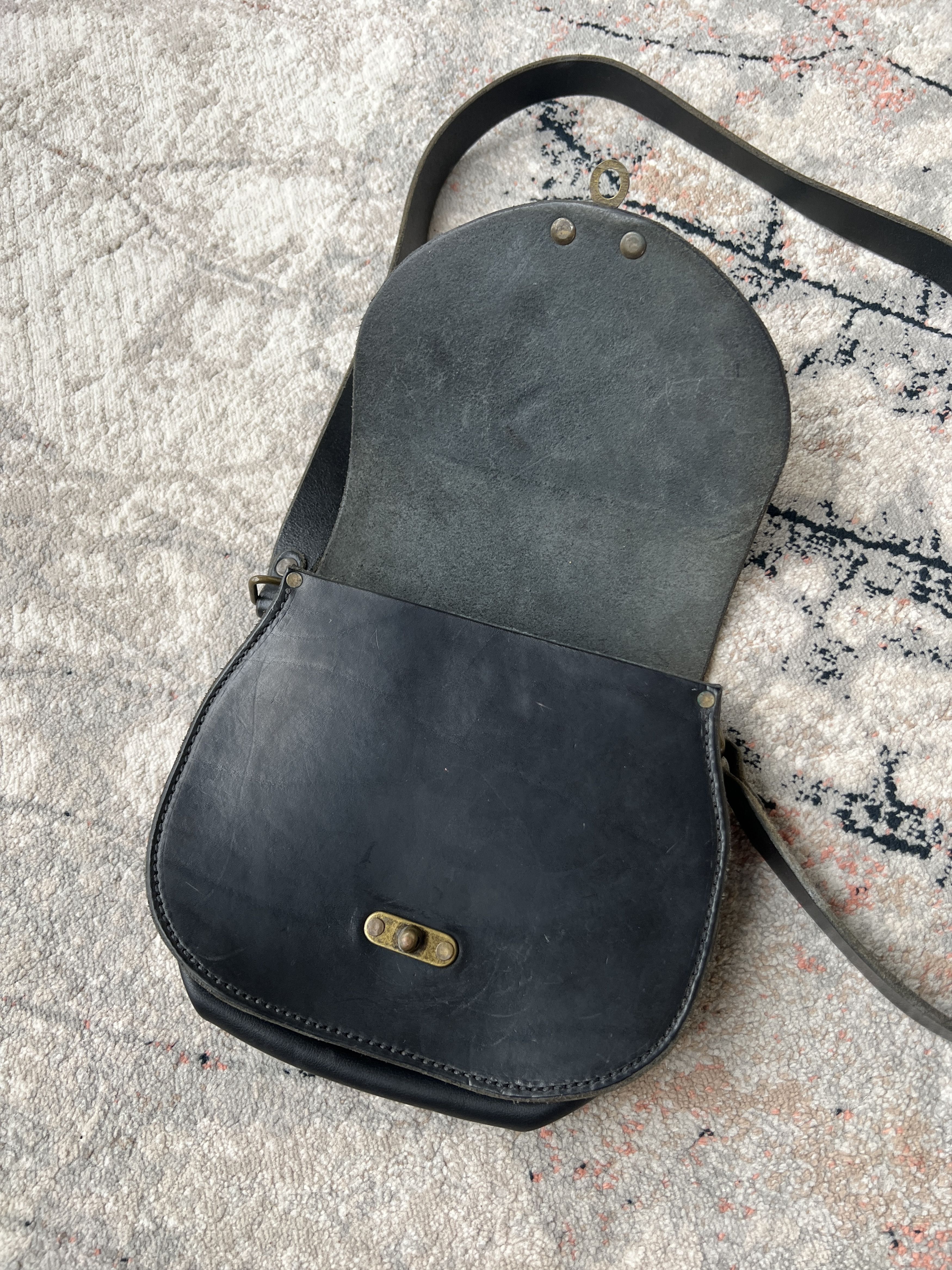 Leather Vintage Letaher Bag Size ONE SIZE - 7 Thumbnail