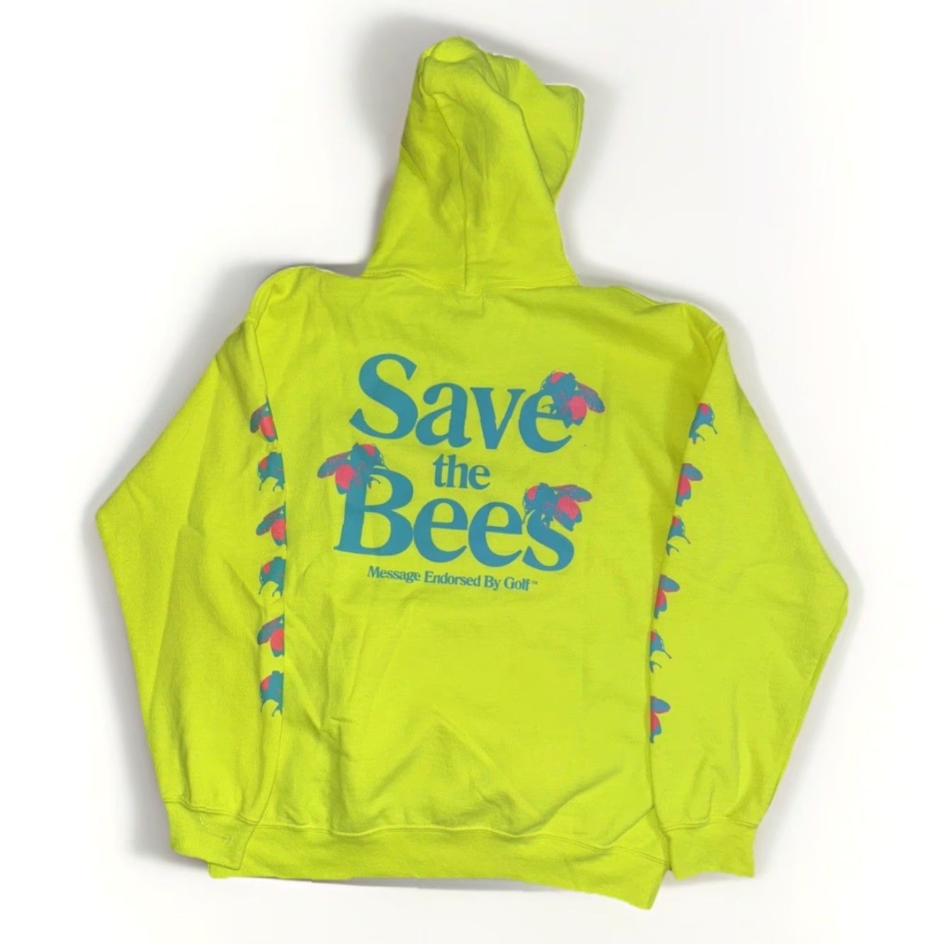 Golf Wang VINTAGE Golf Wang Flower Boy Neon Green Hoodie L Mens 22x27 Graphic Print Boy Flower Boy Era 90s Size US L / EU 52-54 / 3 - 5 Thumbnail