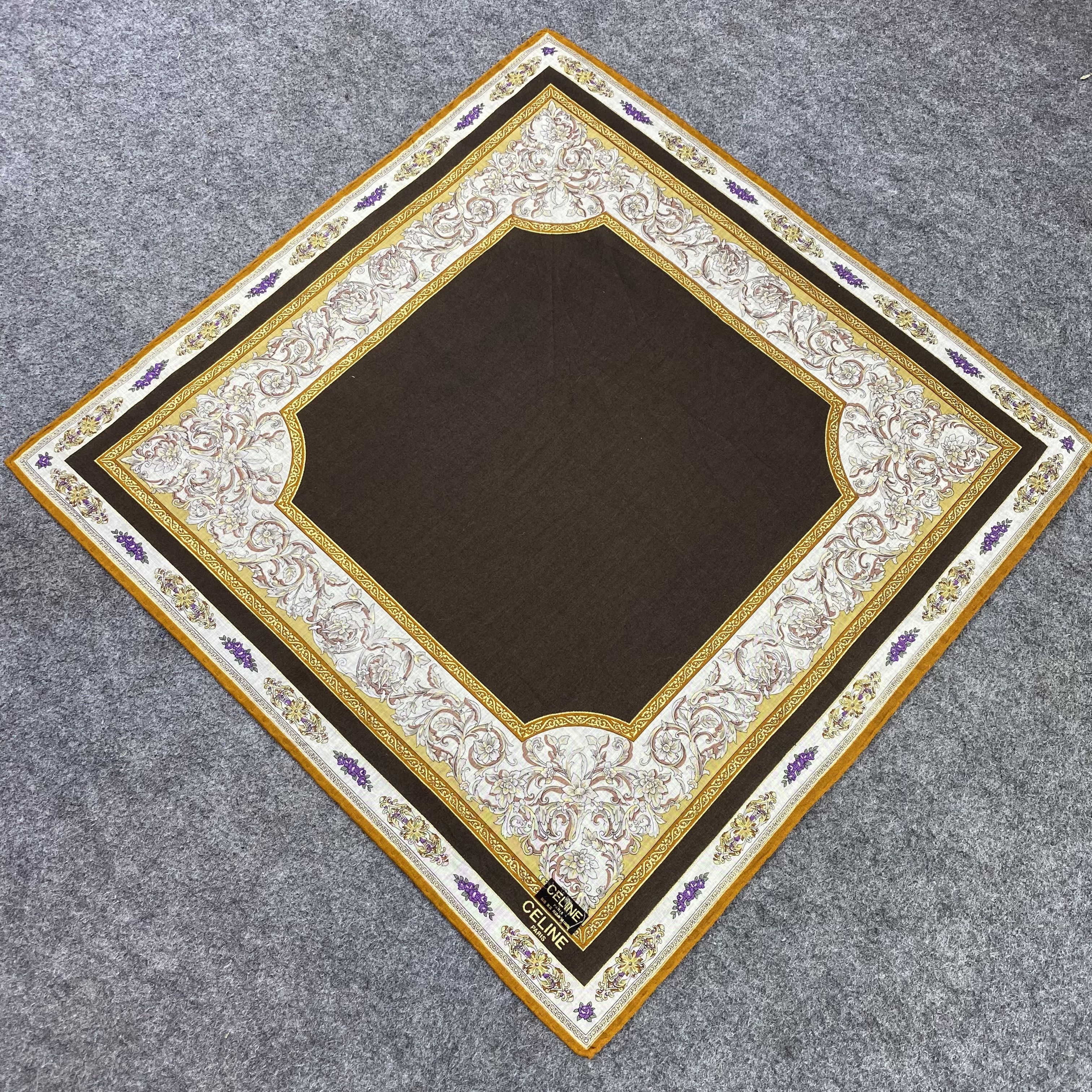 Celine Celine Handkerchief / Bandana / Neckerchief C634 Size ONE SIZE - 4 Thumbnail