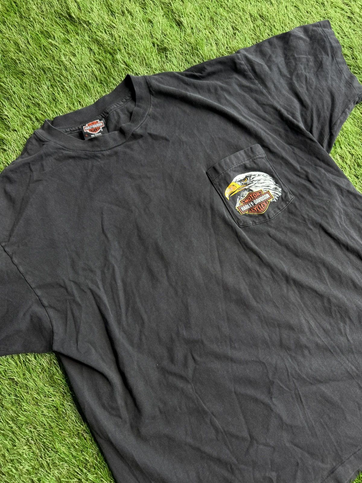 Harley Davidson Harley Davidson Eagle Pocket Single Stitch Size US XL / EU 56 / 4 - 2 Thumbnail