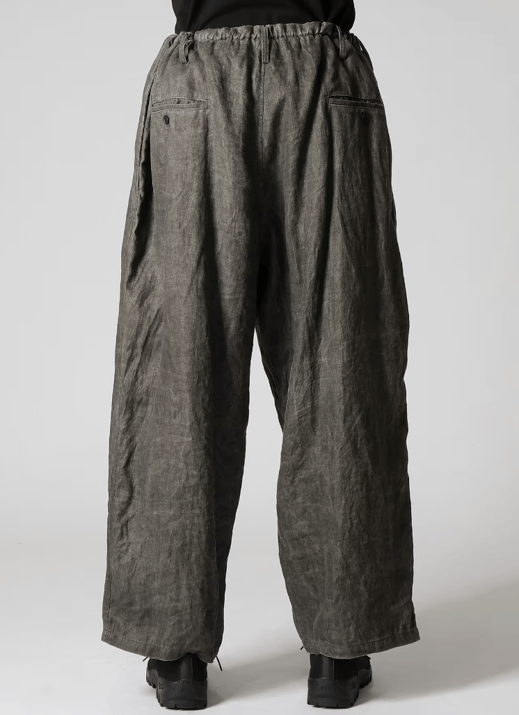 Yohji Yamamoto Yohji Yamamoto Pour Homme - INK DYED STANDARD CORD PANTS Size US 30 / EU 46 - 6 Thumbnail
