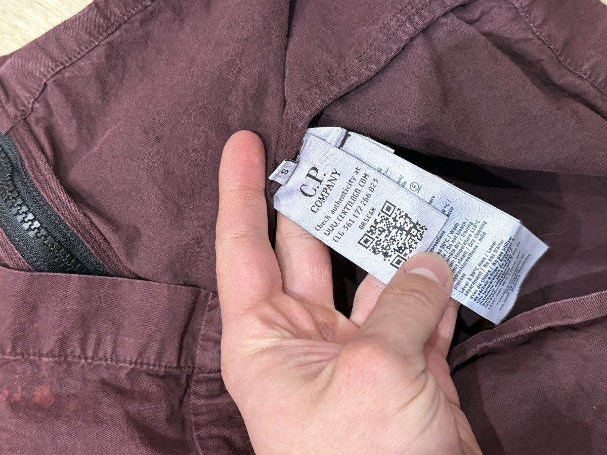 C.P. Company Burgundy vintage Overshirt C.P. COMPANY red wine luxury Size US S / EU 44-46 / 1 - 9 Thumbnail