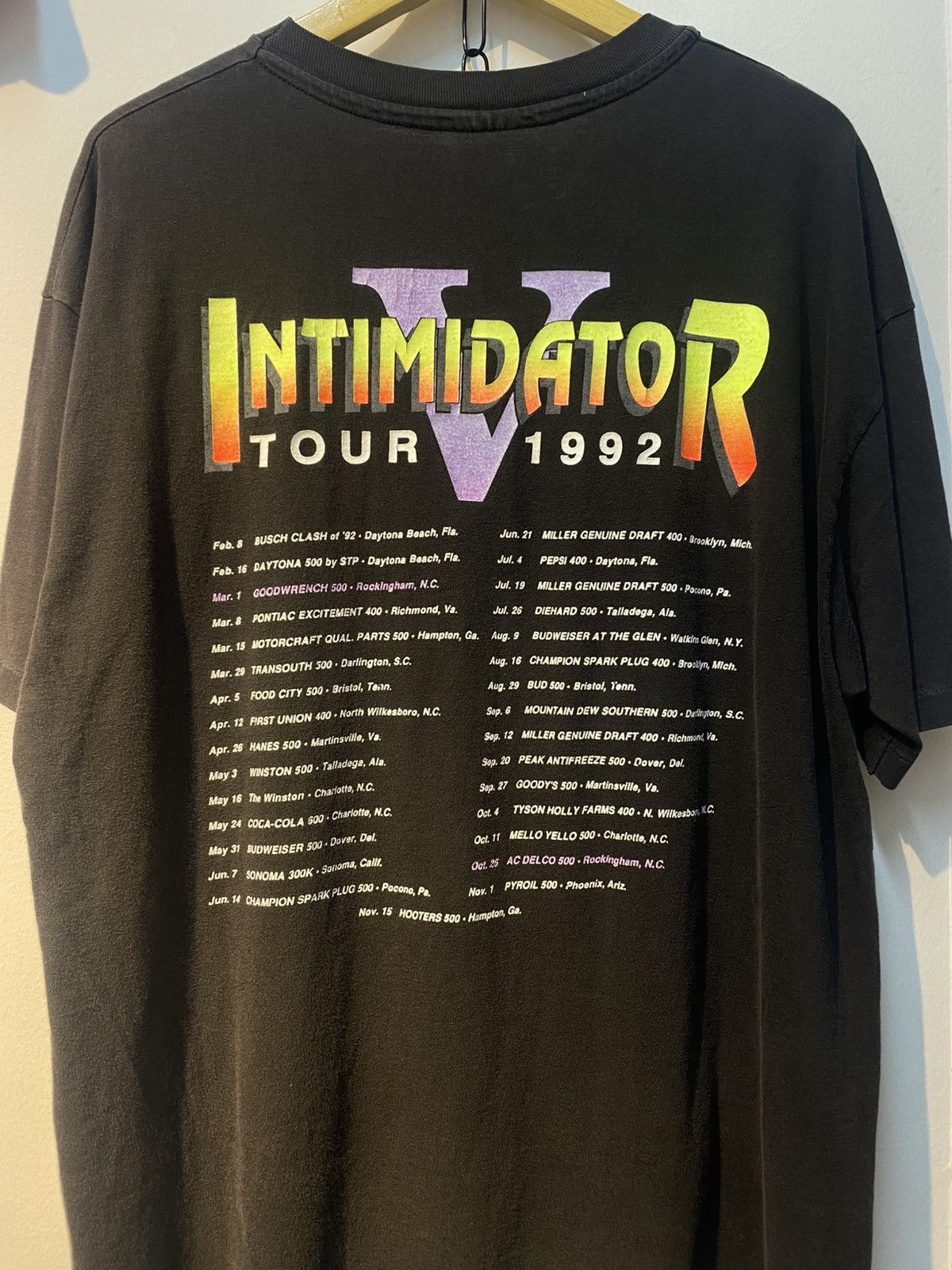 Other INTIMIDATOR TOUR 1992 T-SHIRT Size US XL / EU 56 / 4 - 5 Thumbnail