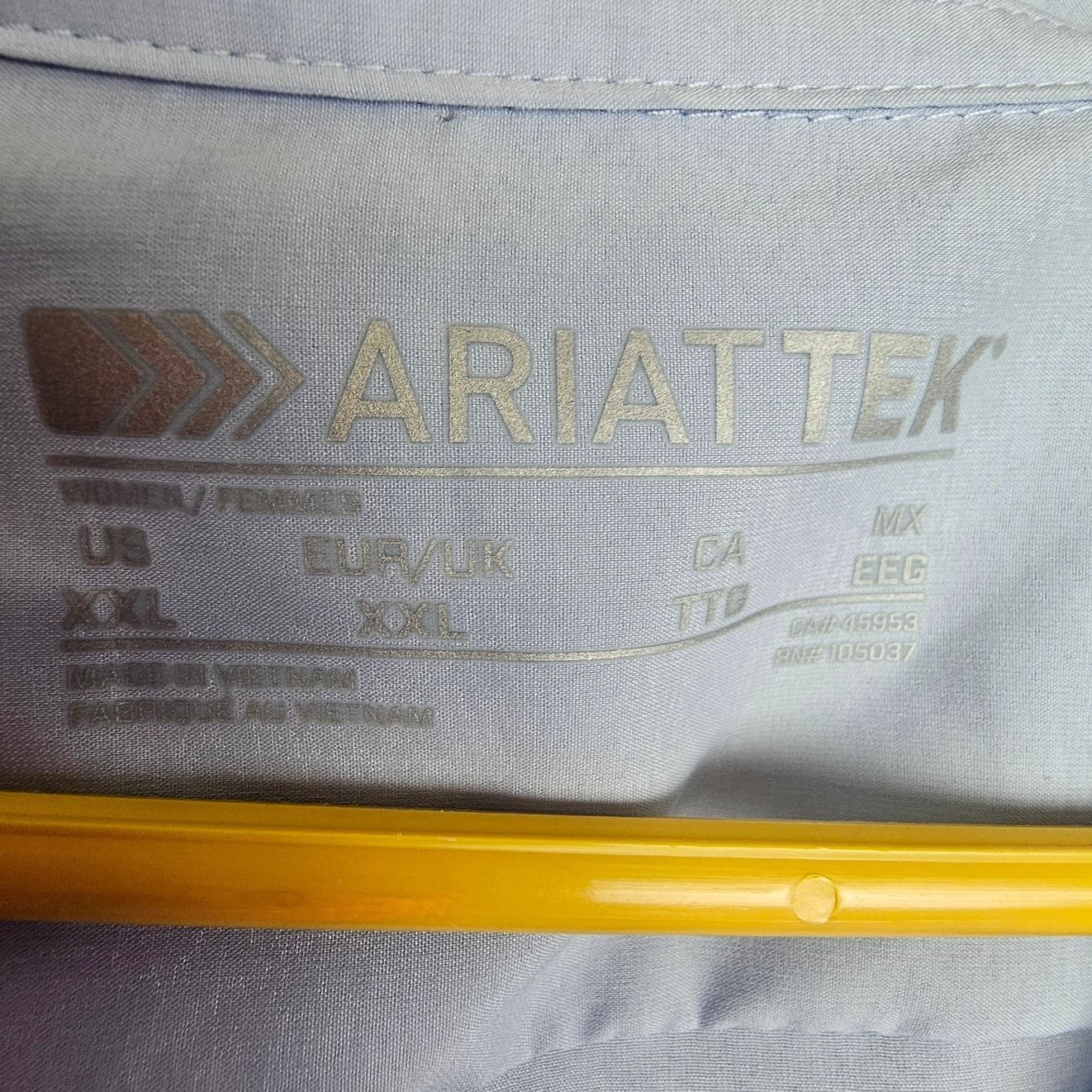 Ariat Ariat Tek Women Vented Button Shirt XXL Gorpcore Performance Size XXL / US 16-18 / IT 52-54 - 5 Thumbnail