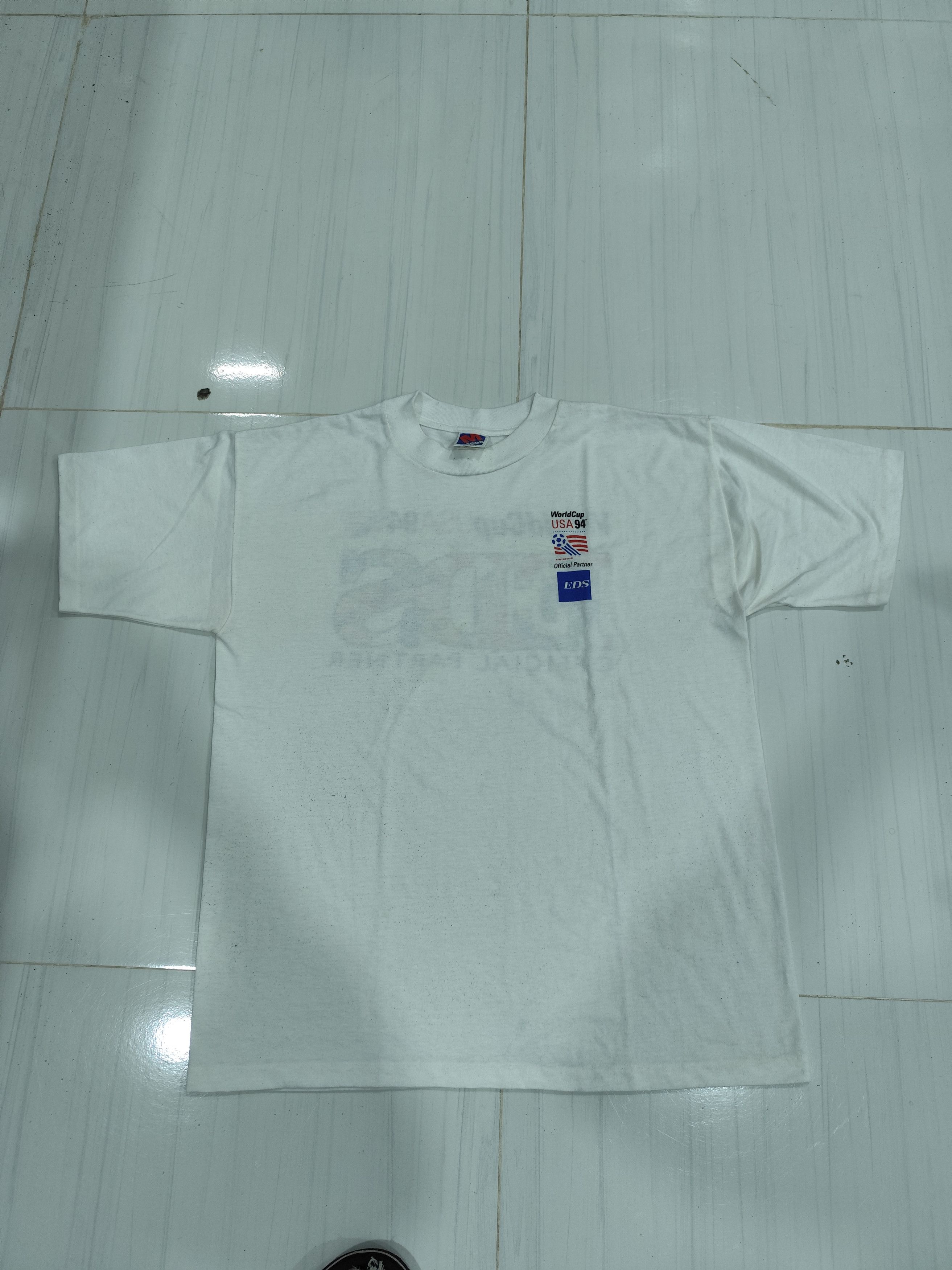 Vintage Vintage 1994 world cup EDS Size US L / EU 52-54 / 3 - 1 Thumbnail