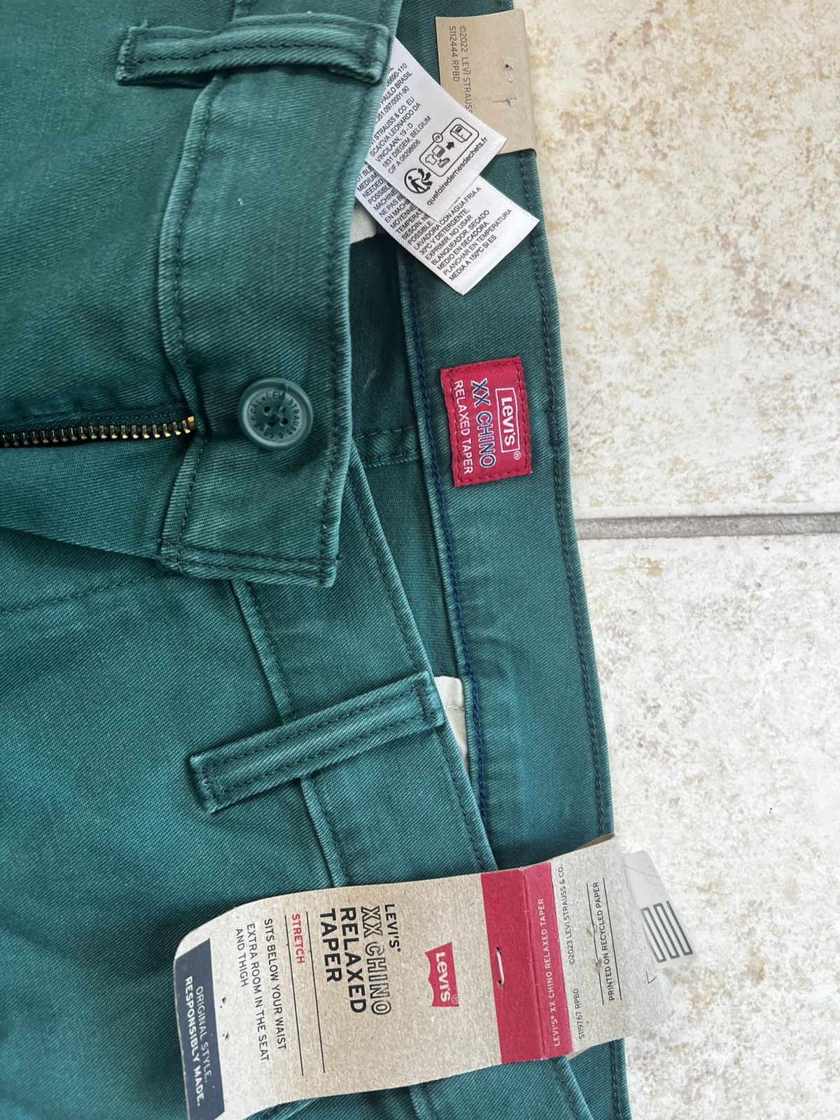Levi's Levi Size 34x30 XX Chino Relaxed Taper Size US 34 / EU 50 - 3 Thumbnail