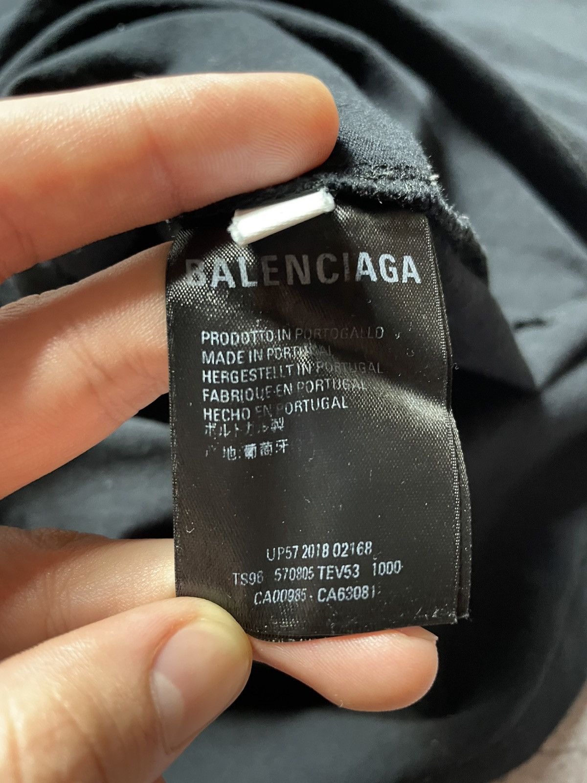 Balenciaga Balenciaga Rainbow Ear Tee Shirt Size US S / EU 44-46 / 1 - 6 Thumbnail