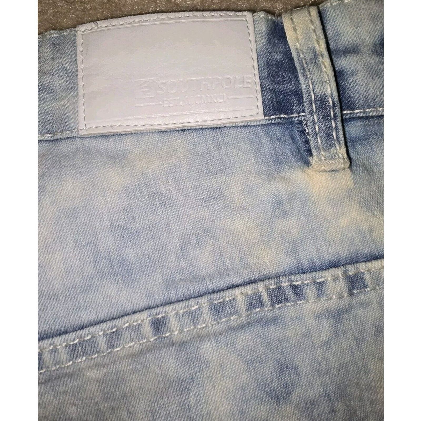 Southpole Southpole Shorts Mens 48 Denim Jorts Y2K Baggy Skate Urban Size US 44 / EU 60 - 6 Thumbnail