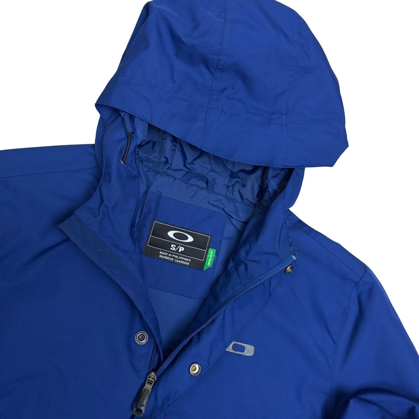 Oakley OAKLEY Winter Parka Coat Blue Hood Jacket Small Size US S / EU 44-46 / 1 - 3 Thumbnail