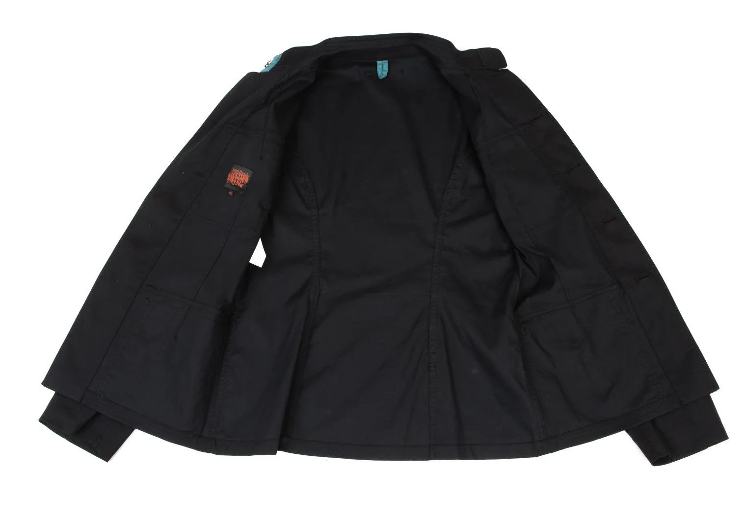 Jean Paul Gaultier Cotton Military Jacket in Black Size 46 Size US S / EU 44-46 / 1 - 12 Thumbnail