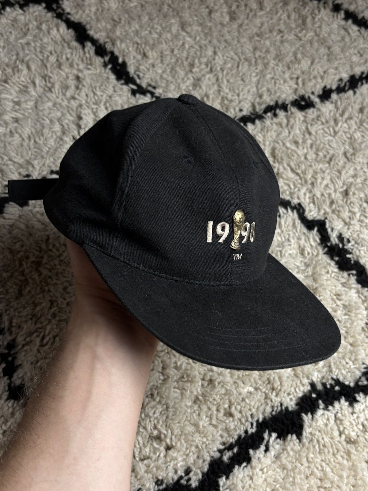 Adidas Vintage Adidas 1998 World Cup Football Archival Rare Hat Cap Size ONE SIZE - 2 Thumbnail