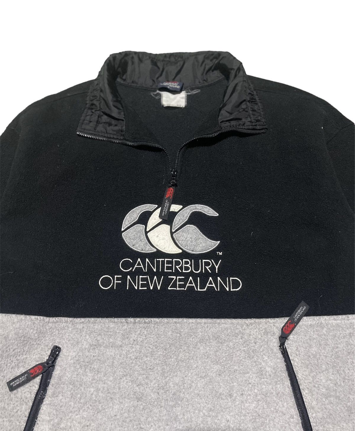 Canterbury of New Zealand × Vintage Canterbury of New Zealand Jacket - Black/Grey Adjustable Fit Size US M / EU 48-50 / 2 - 5 Thumbnail
