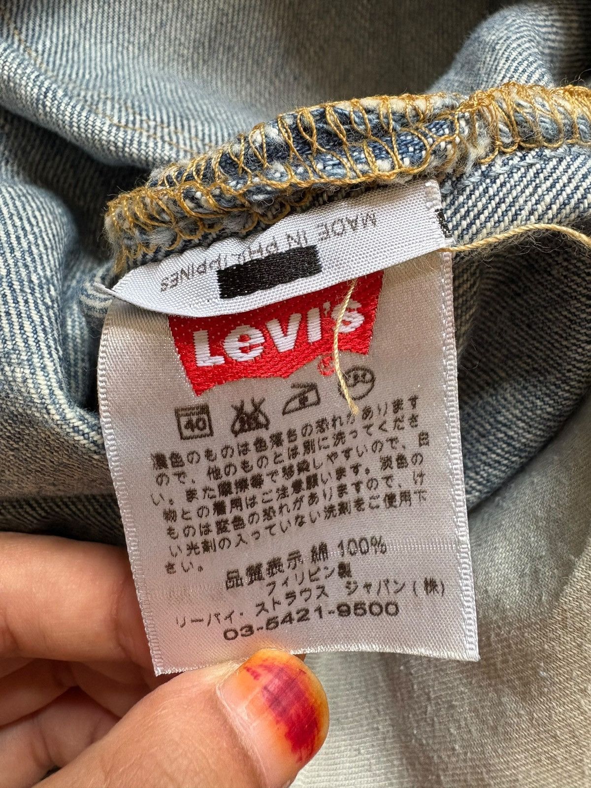 Levi's Vintage 90s Levis 501 Blue Wash Distressed Loose Baggy Jeans Size US 34 / EU 50 - 12 Thumbnail
