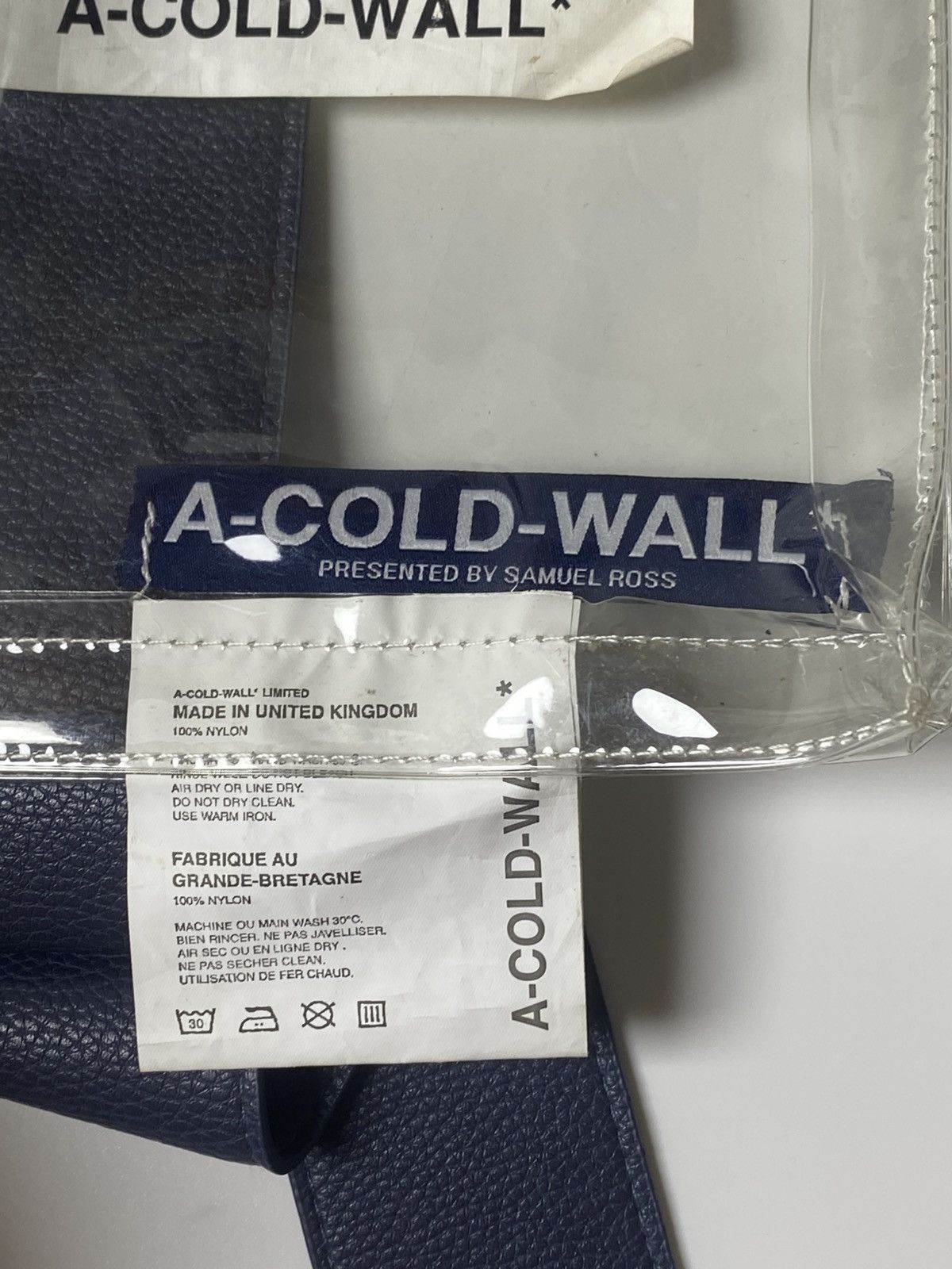 A-COLD-WALL* A COLD WALL PVC UTILITY BAG Size ONE SIZE - 7 Thumbnail