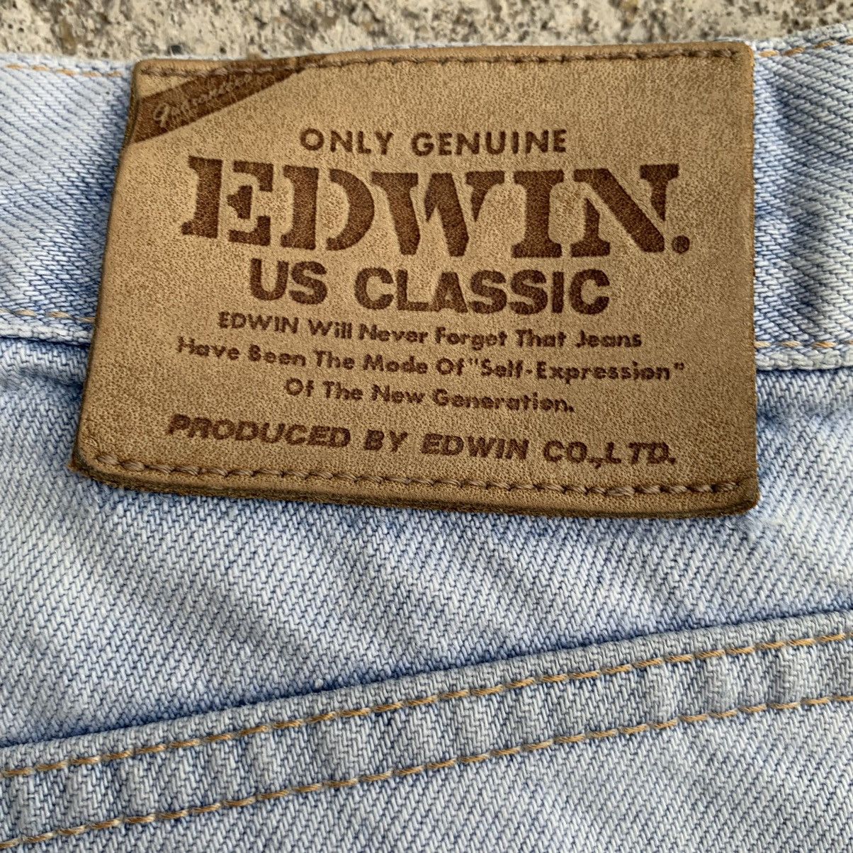 Edwin Vintage 90s Edwin US Classic Japan Denim Jeans W32 Size US 32 / EU 48 - 15 Thumbnail
