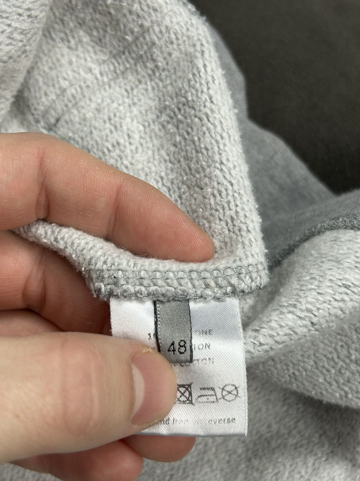 Dior Dior Homme Grey Bee Sweatshirt – Size 48 Size US M / EU 48-50 / 2 - 12 Thumbnail