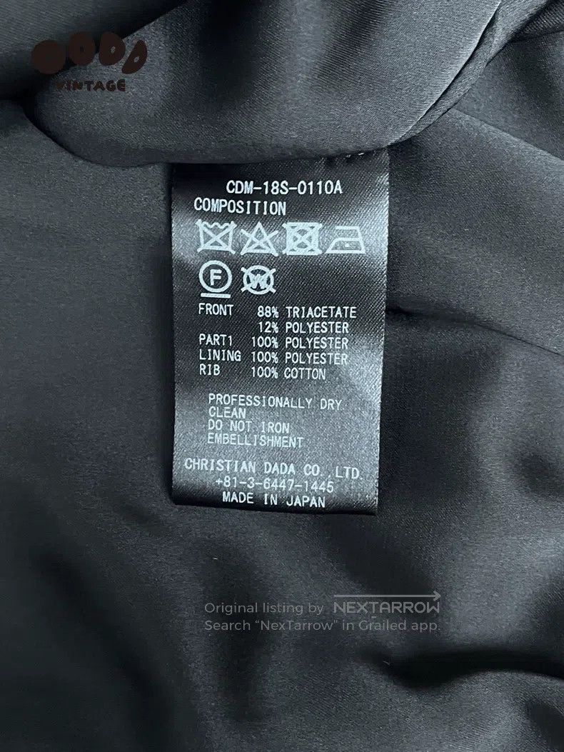 Number (N)ine Number (N)ine Notched Lapel Single-Button Wool Suit Size US M / EU 48-50 / 2 - 9 Thumbnail