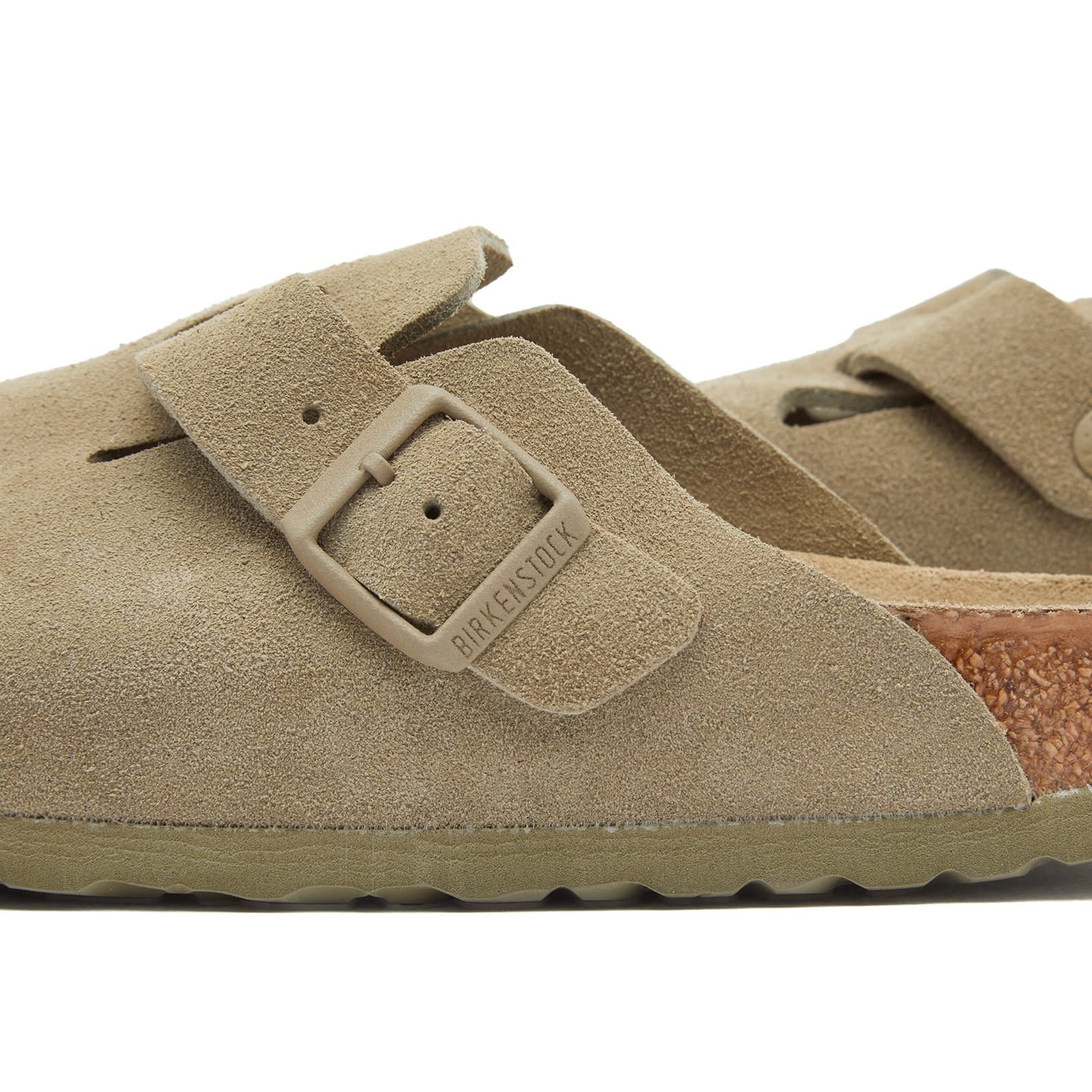 Birkenstock BIRKENSTOCK BOSTON SUEDE FADED KHAKI 1025788 US 8 EU 41 Size US 8 / EU 41 - 3 Thumbnail