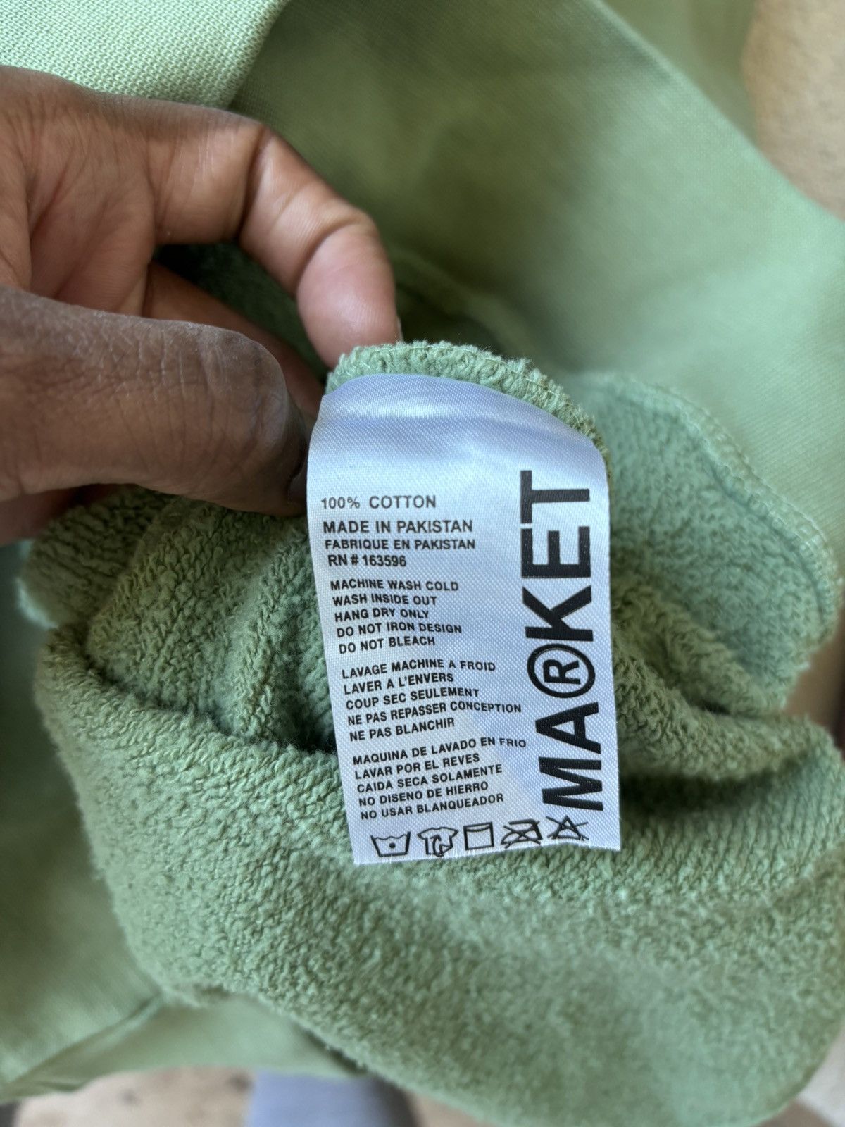 Market Market Studios Green Hoodie Size US L / EU 52-54 / 3 - 4 Thumbnail
