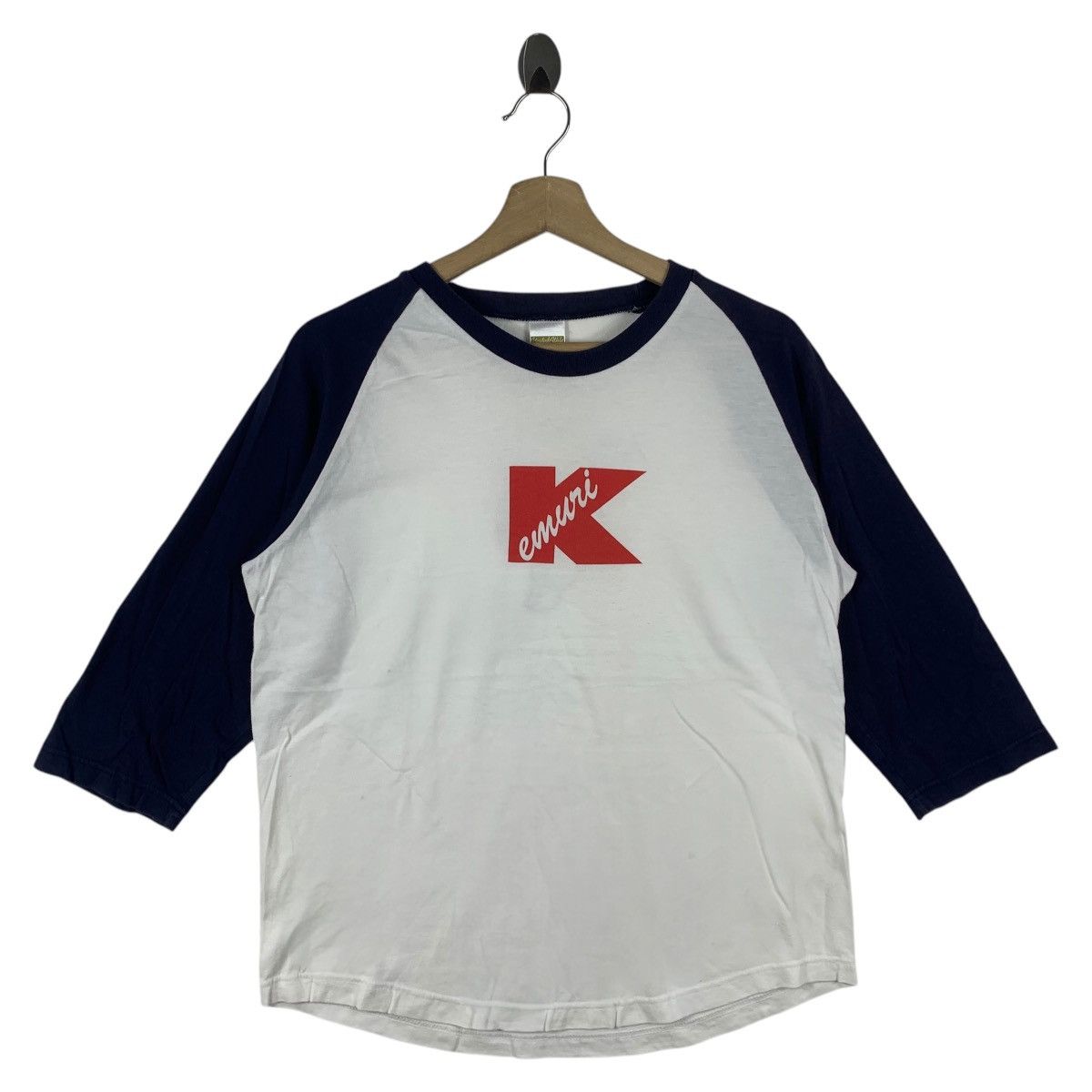 Band Tees × Vintage Vintage 90s KEMURI japanese usa ska punk raglan band tees Size US L / EU 52-54 / 3 - 1 Thumbnail
