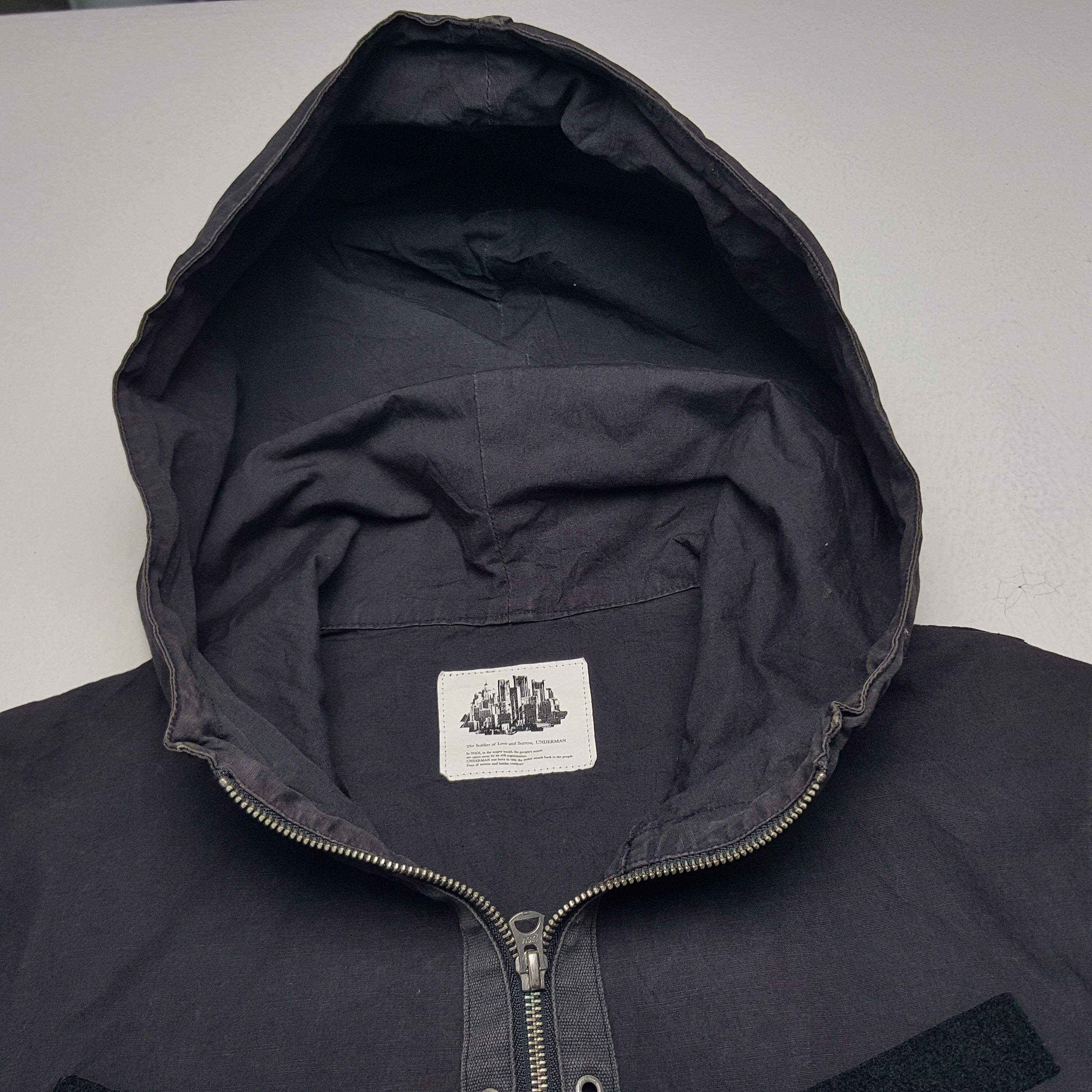 Japanese Brand × Undercover × Vintage Vintage Undercover Zipper Military Style Jacket Size US M / EU 48-50 / 2 - 4 Thumbnail