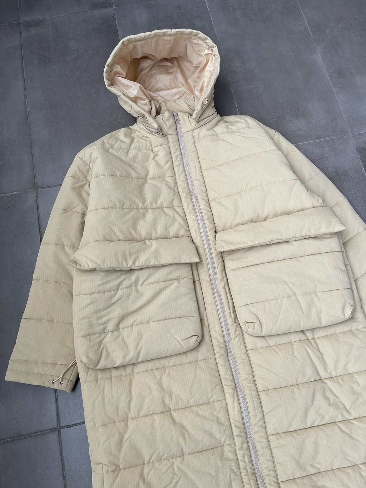 Henrik Vibskov !DS! AW22 Henrik Vibskov Apollo Almond Long Puffer Coat Size M / US 6-8 / IT 42-44 - 12 Thumbnail