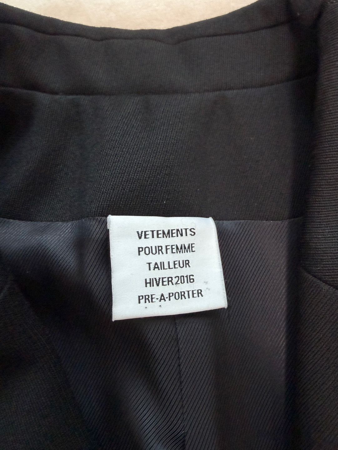 Vetements Rare FW16 Steroid Oversized Blazer FW15 Jacket Archive Demna Size US XS / EU 42 / 0 - 9 Thumbnail