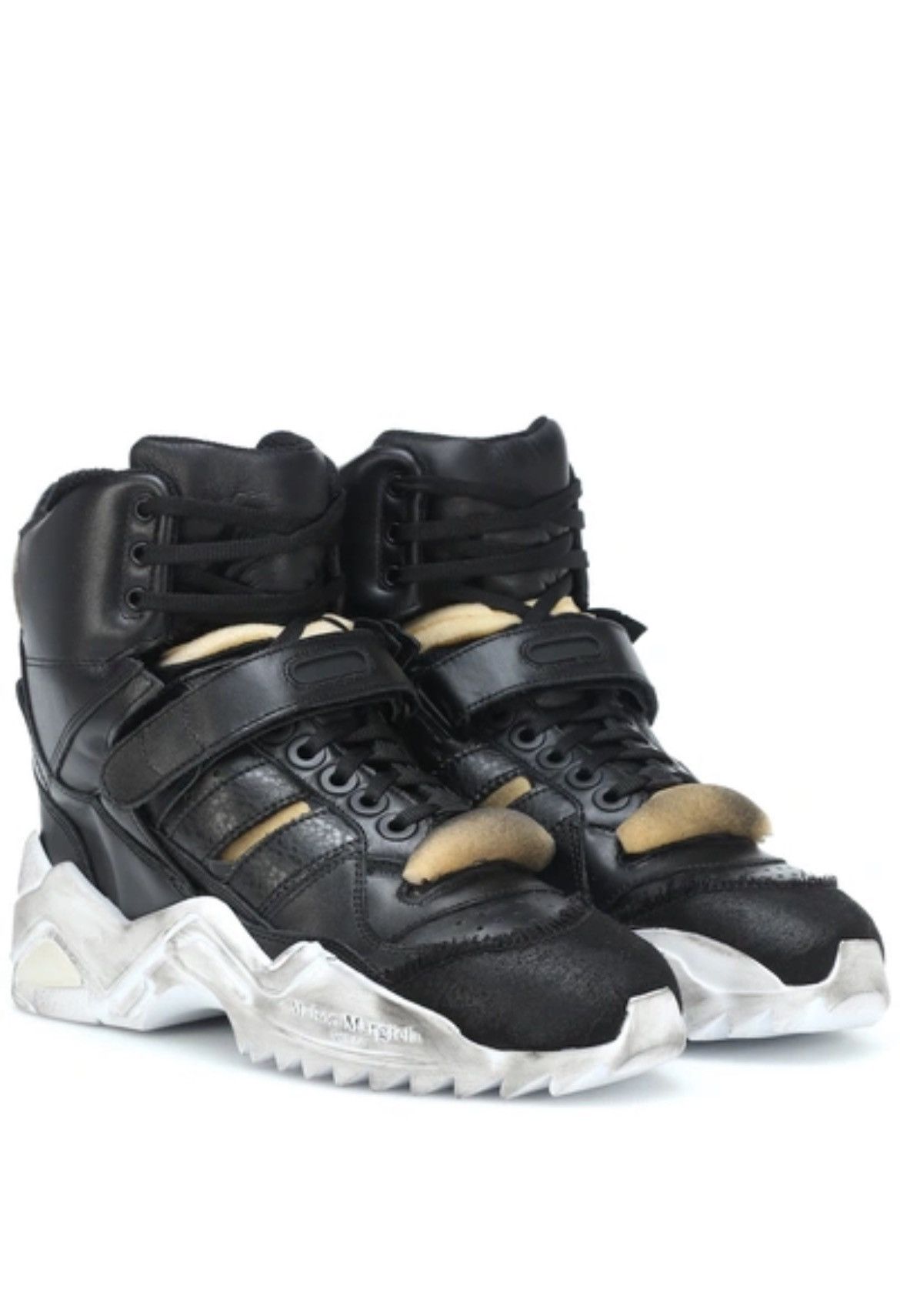 Maison Margiela Deconstructed High Top Trainers. 42 Size US 9 / EU 42 - 1 Thumbnail