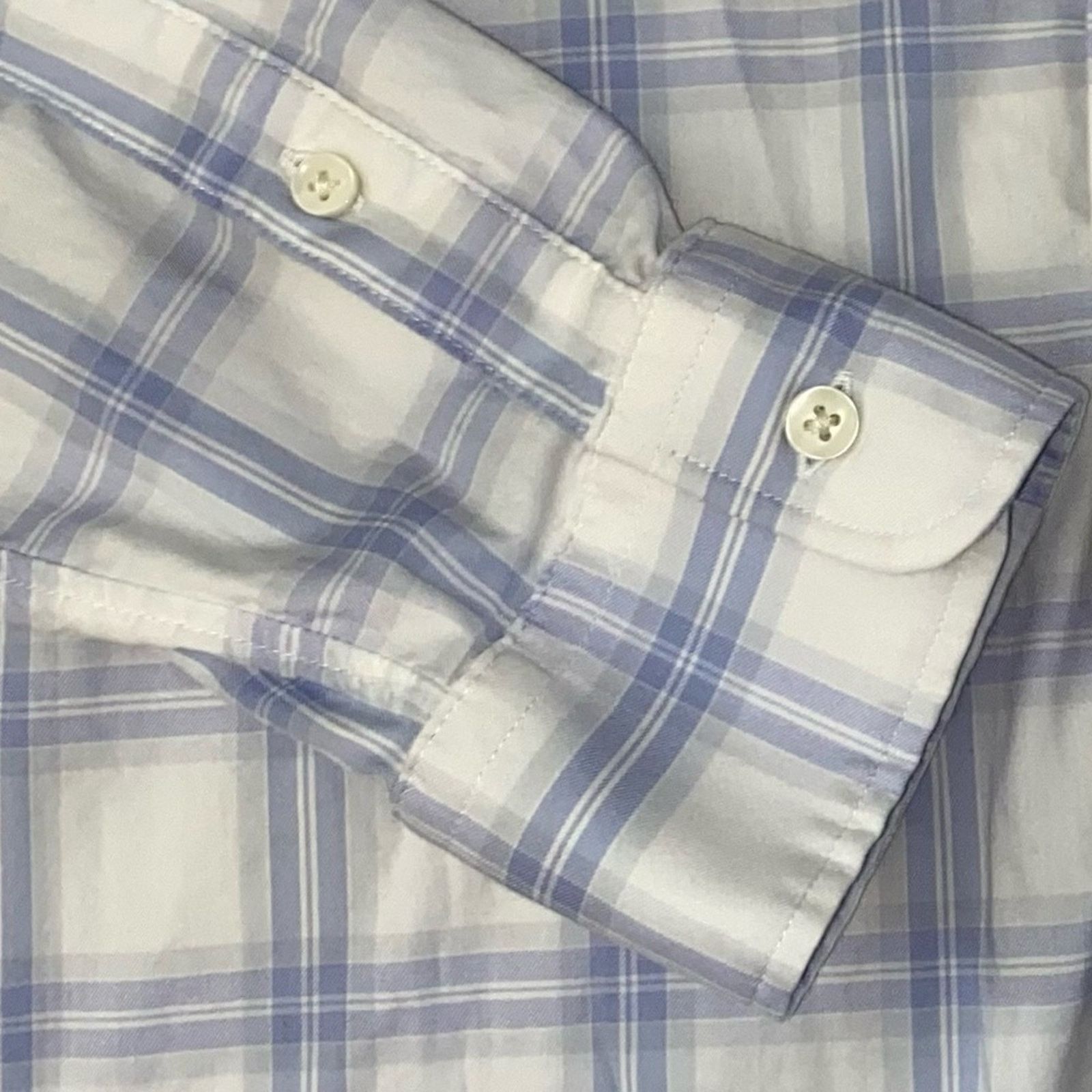 Faherty FAHERTY $158 Movement Shirt - Iris River Plaid. XXL EUC Size US XXL / EU 58 / 5 - 12 Thumbnail