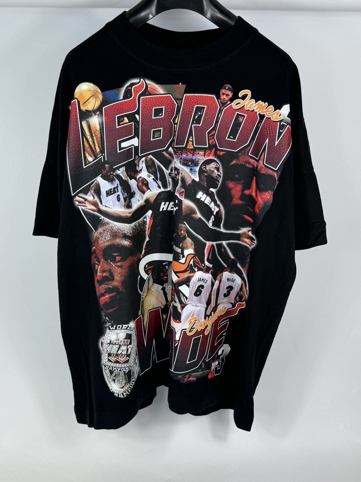 Other CRAZY TEE LEBRON JAMES DWYANE WADE PRINT T-SHIRT Size US XXL / EU 58 / 5 - 2 Thumbnail