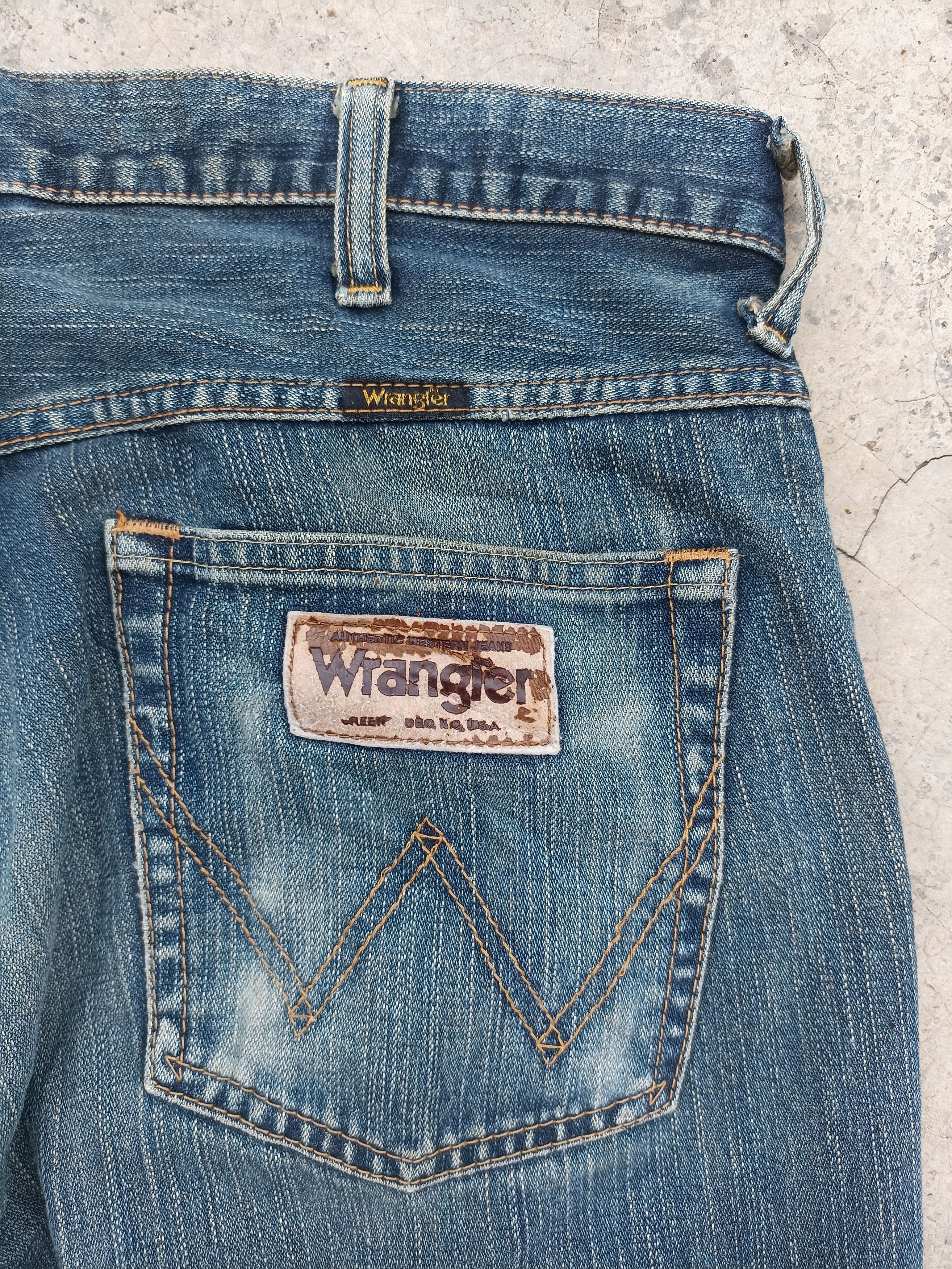 If Six Was Nine Flare Vtg Wrangler Jeans Distressed if six was nine baggy Size US 36 / EU 52 - 7 Thumbnail