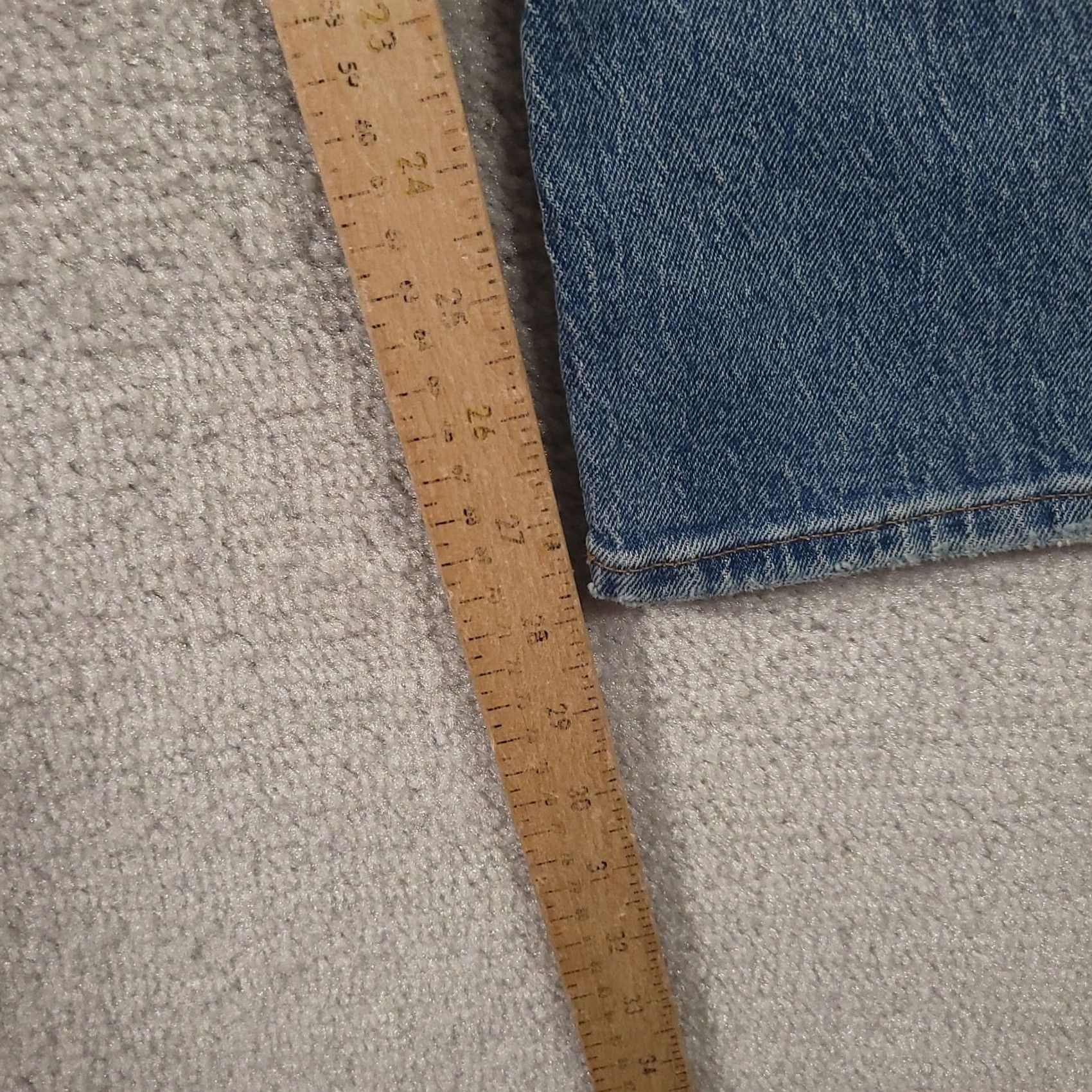 Madewell Madewell Jeans The Perfect Vintage 26 Blue Mid Rise Straight Medium Wash Womens Jeans Size 26" / US 2 / IT 38 - 6 Thumbnail