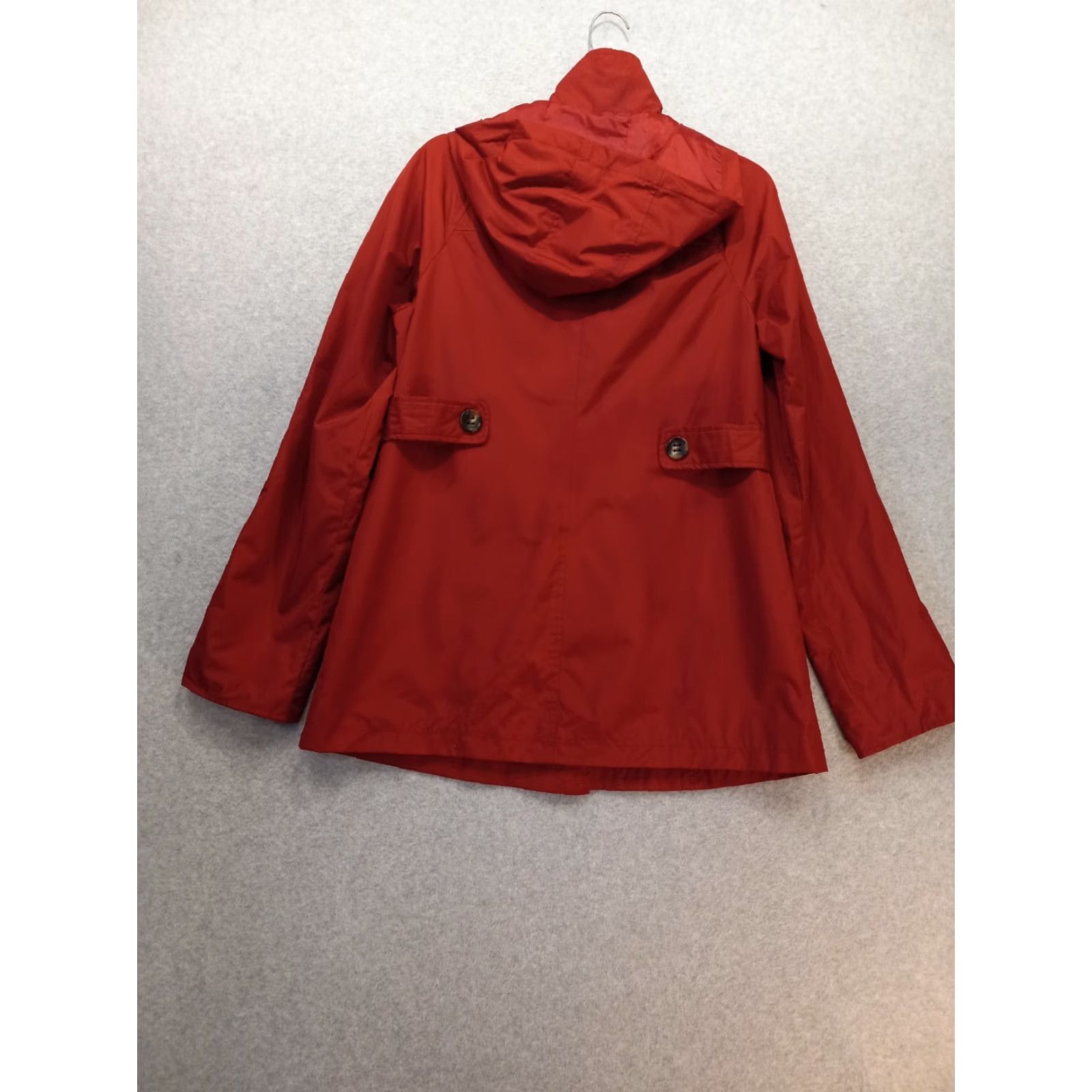 Vintage White Stag Jacket Raincoat Women's Red Removeable Hoodie Size Small (4-6) Coat Size S / US 4 / IT 40 - 3 Thumbnail