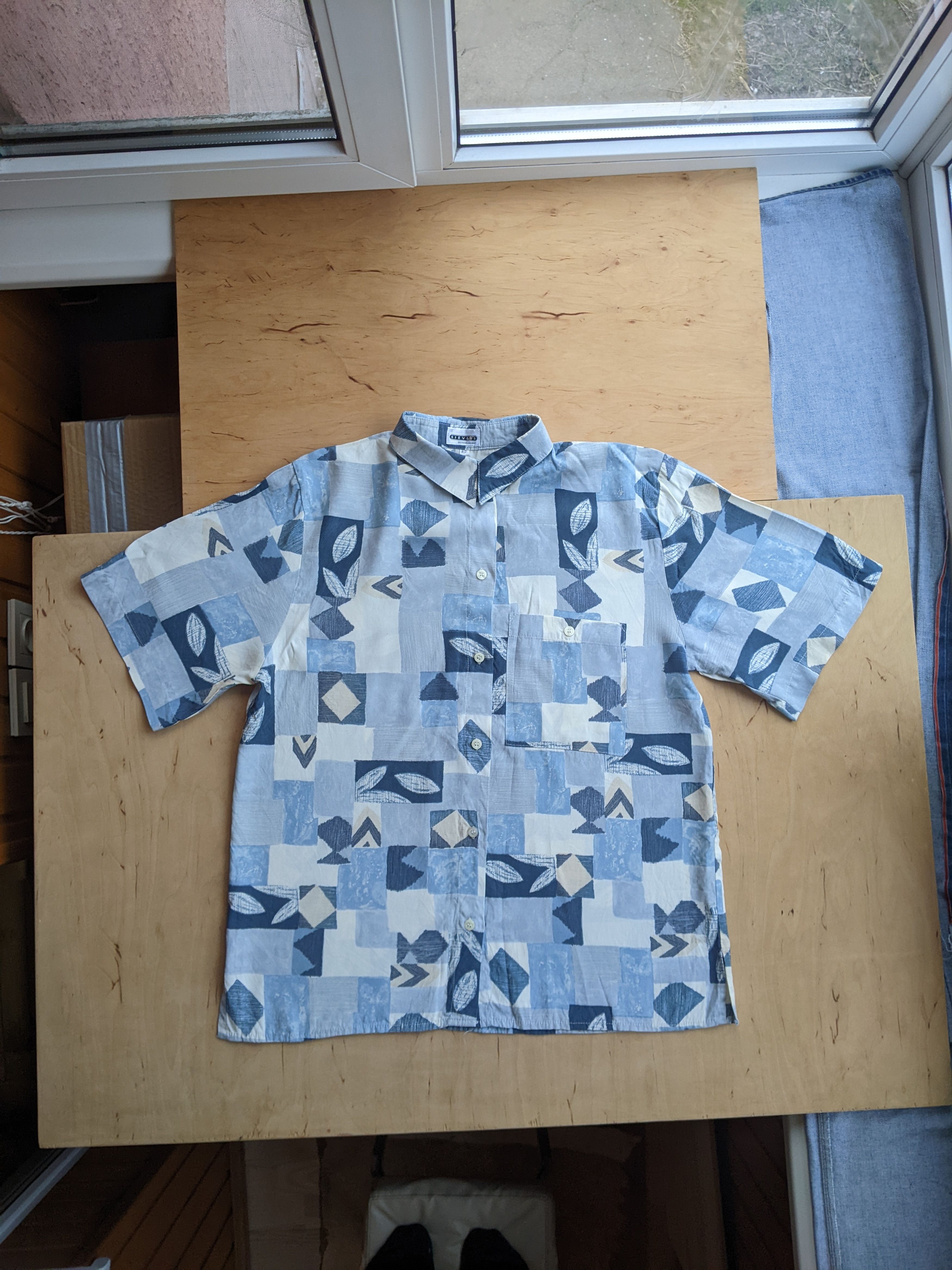 Vintage RARE Vintage 80s 90s Sievers Dusseldorf Buttons Up Shirt Size L / US 10 / IT 46 - 2 Thumbnail