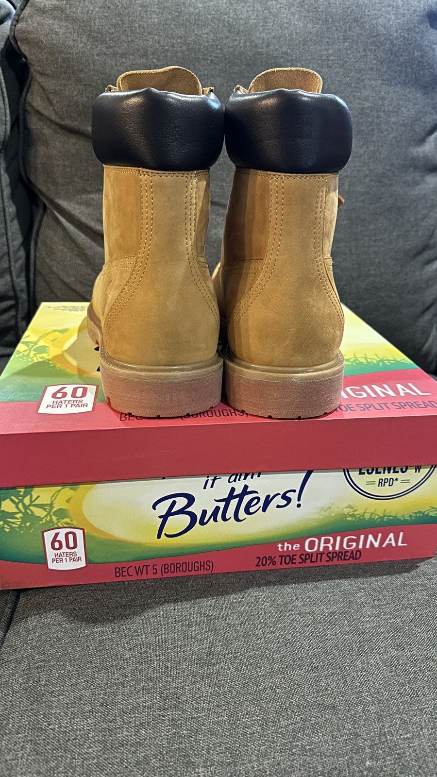 ESENES WORLDWIDE Esenes Tabi Timbs - Sz 12 Size US 12 / EU 45 - 5 Thumbnail