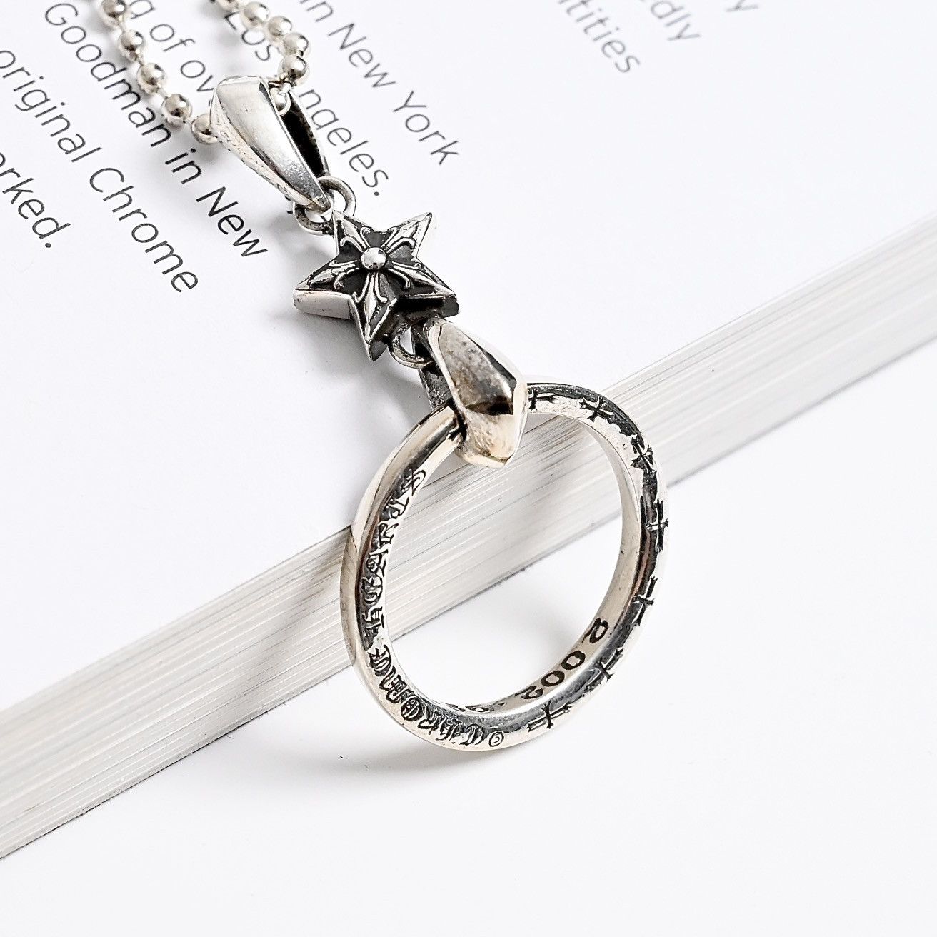 Chrome Hearts CHROME HEARTS BALL CHAIN NECKLACE SILVER STAR Size ONE SIZE - 5 Thumbnail