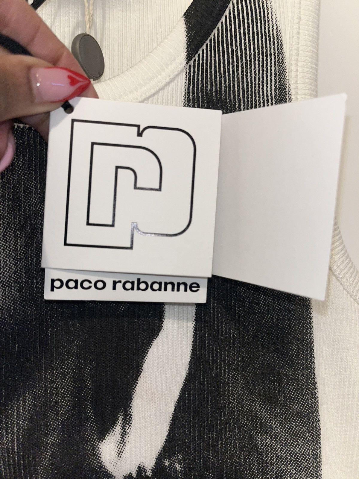 Paco Rabanne Paco Rabanne Tank Top Size S / US 4 / IT 40 - 3 Thumbnail