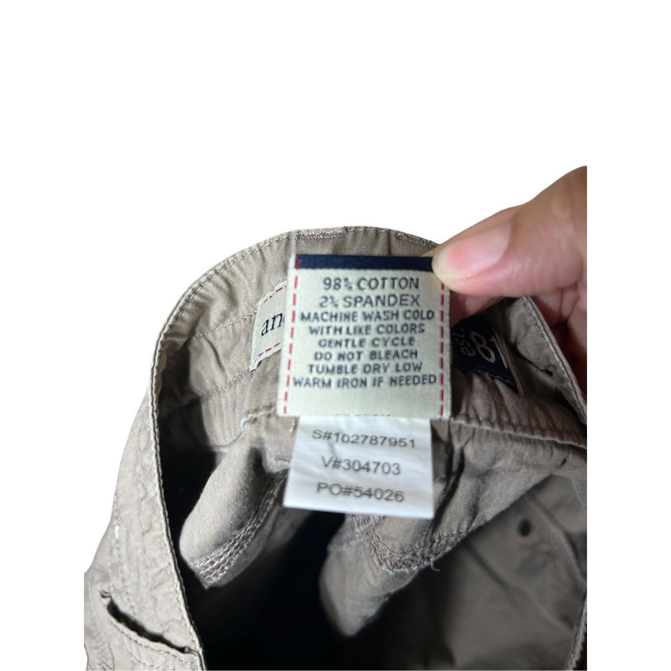 Anchor Blue Anchor Blue Y2K Tan Cargo Shorts Size 1 Size 30" / US 8 / IT 44 - 6 Thumbnail
