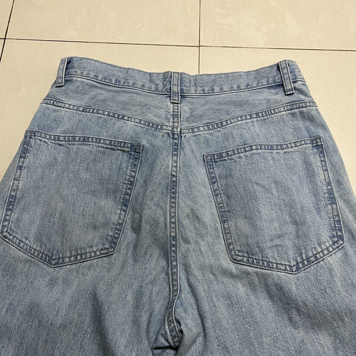 Japanese Brand × Uniqlo Uniqlo Baggy/Wide Jeans Size US 28 / EU 44 - 12 Thumbnail