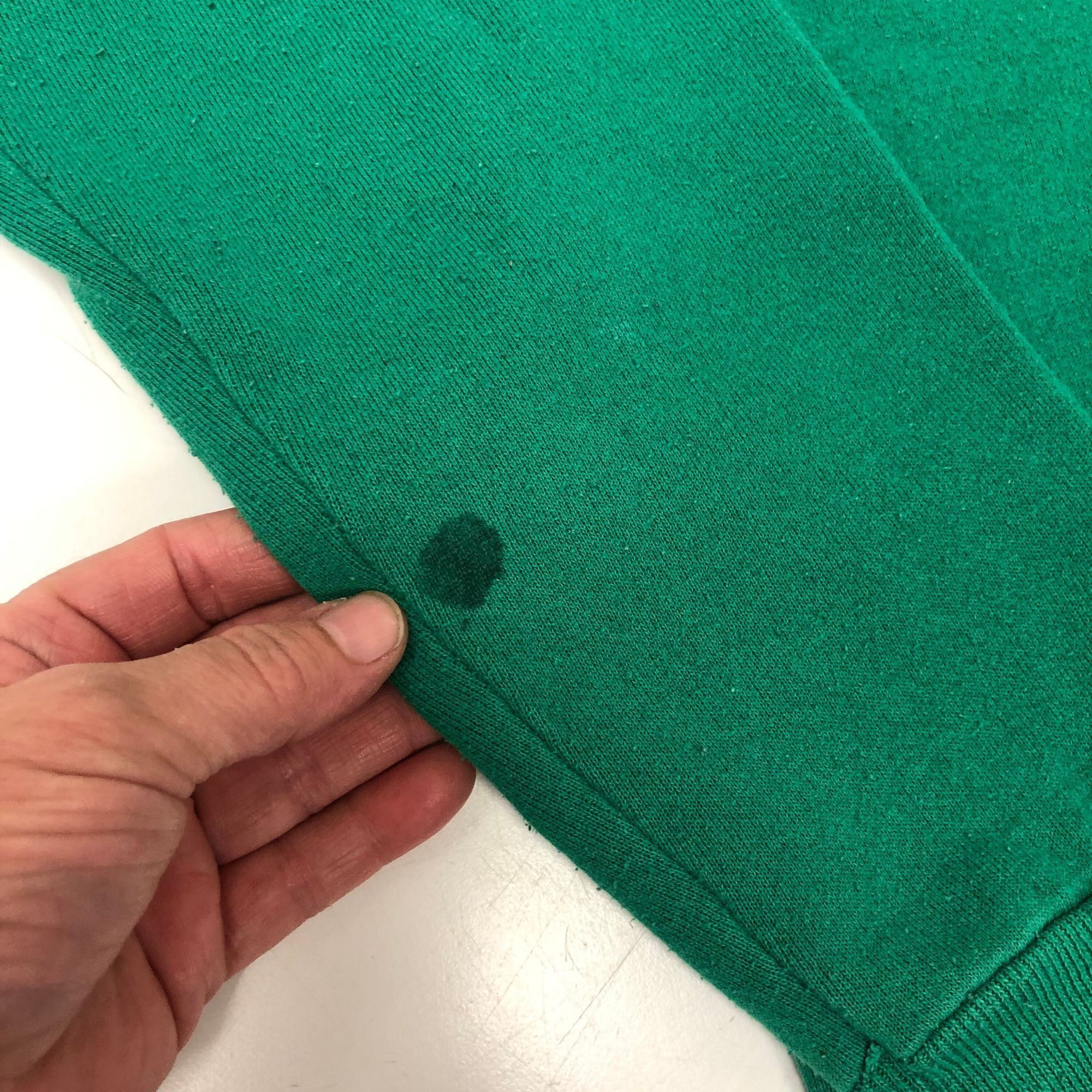 Hanes Vtg Hanes ATHLETIC Solid Green Work Chore RAGLAN Shirt Size US L / EU 52-54 / 3 - 4 Thumbnail