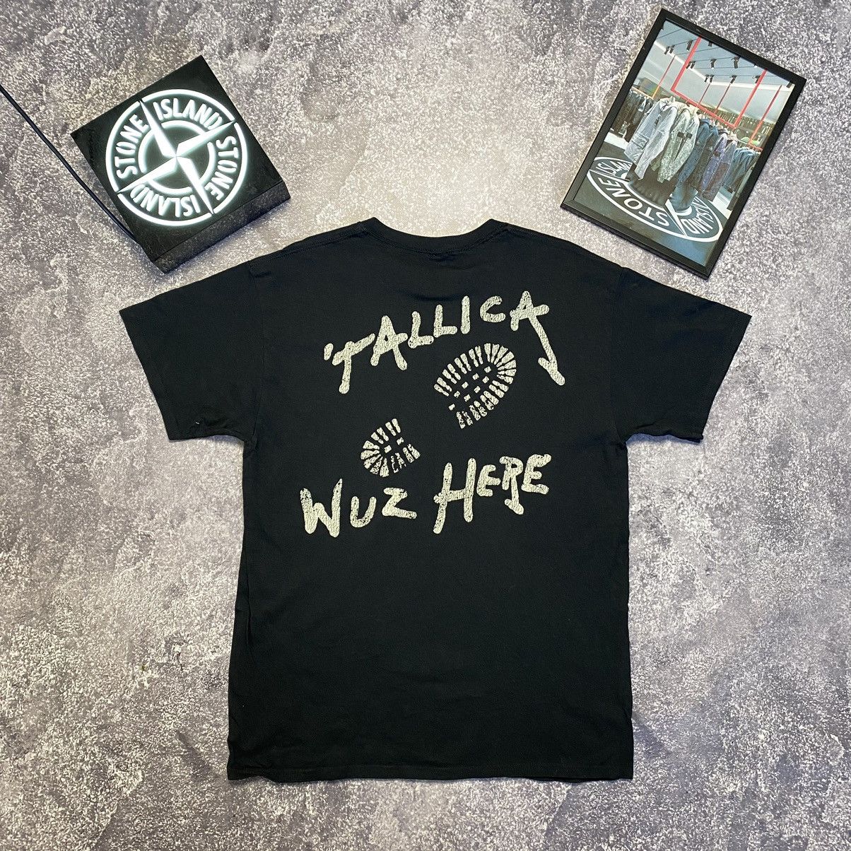 Band Tees Vintage Metallica Wuz Here 2022 big logo rock band tee Size US L / EU 52-54 / 3 - 2 Thumbnail
