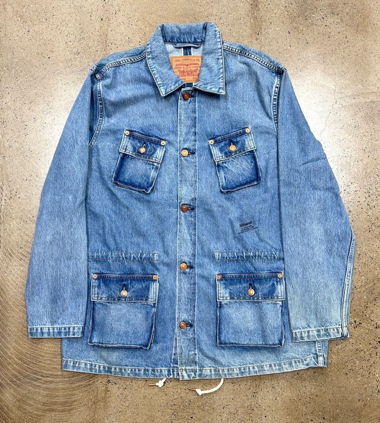 Levi's Levi's x JJJJound SS23 Denim Jacket Size US L / EU 52-54 / 3 - 1 Thumbnail