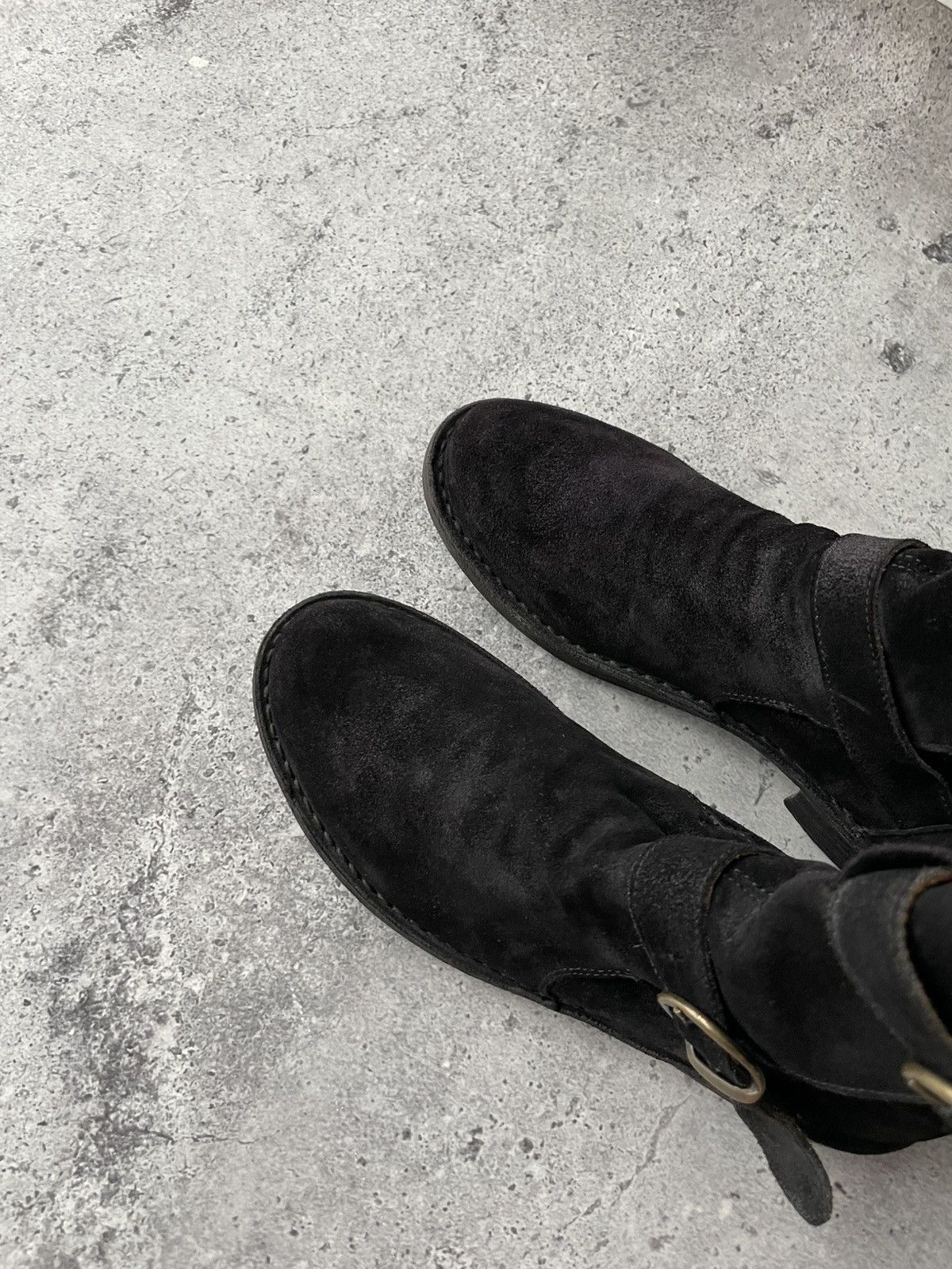 Fiorentini + Baker FIORENTINI+BAKER 3 Buckle Black Suede Iconic Boot Us 7,5 Size US 8 / IT 38 - 8 Thumbnail