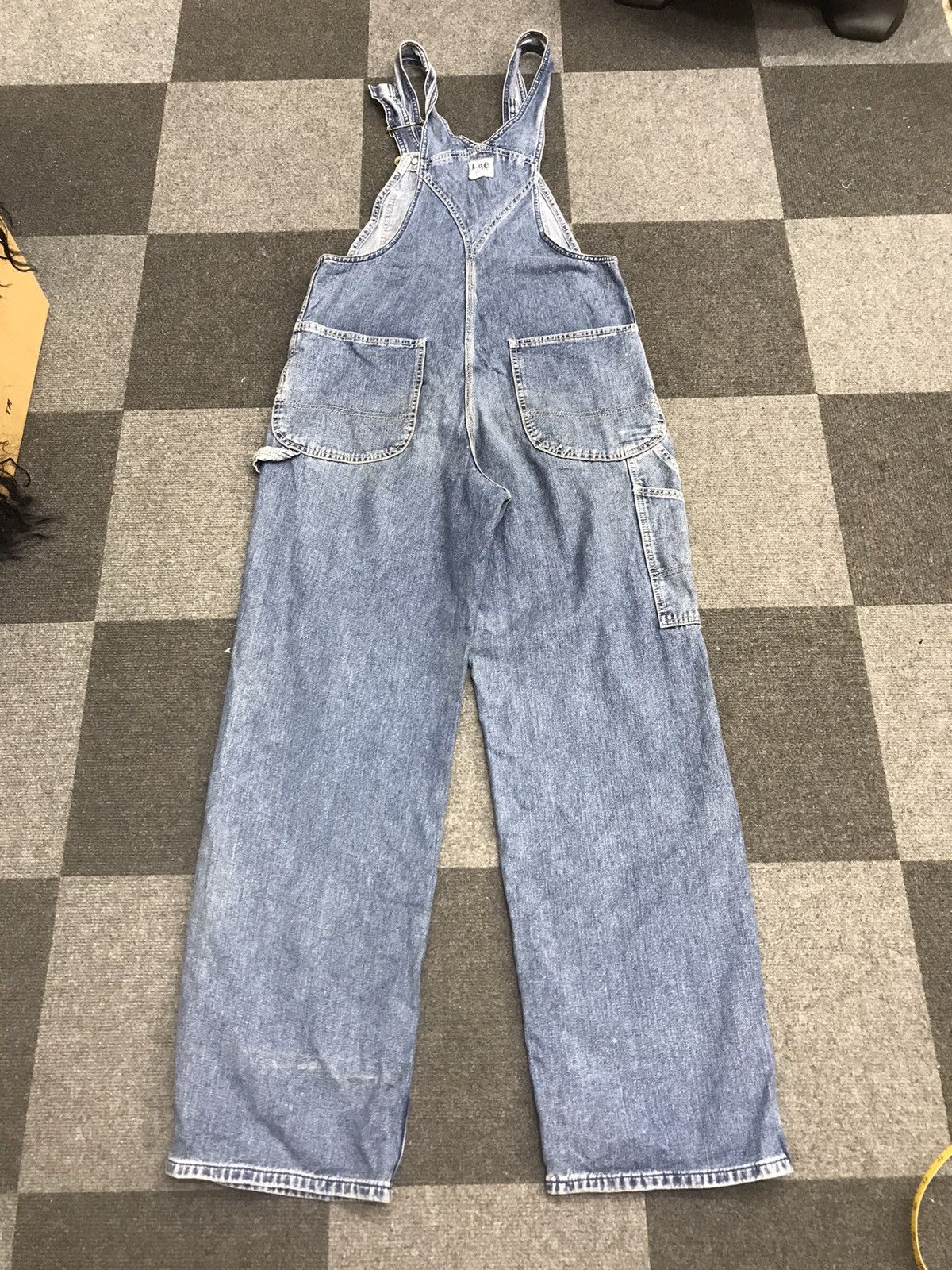 Lee × Vintage Vintage Lee Denim Overall Size US 33 - 11 Thumbnail