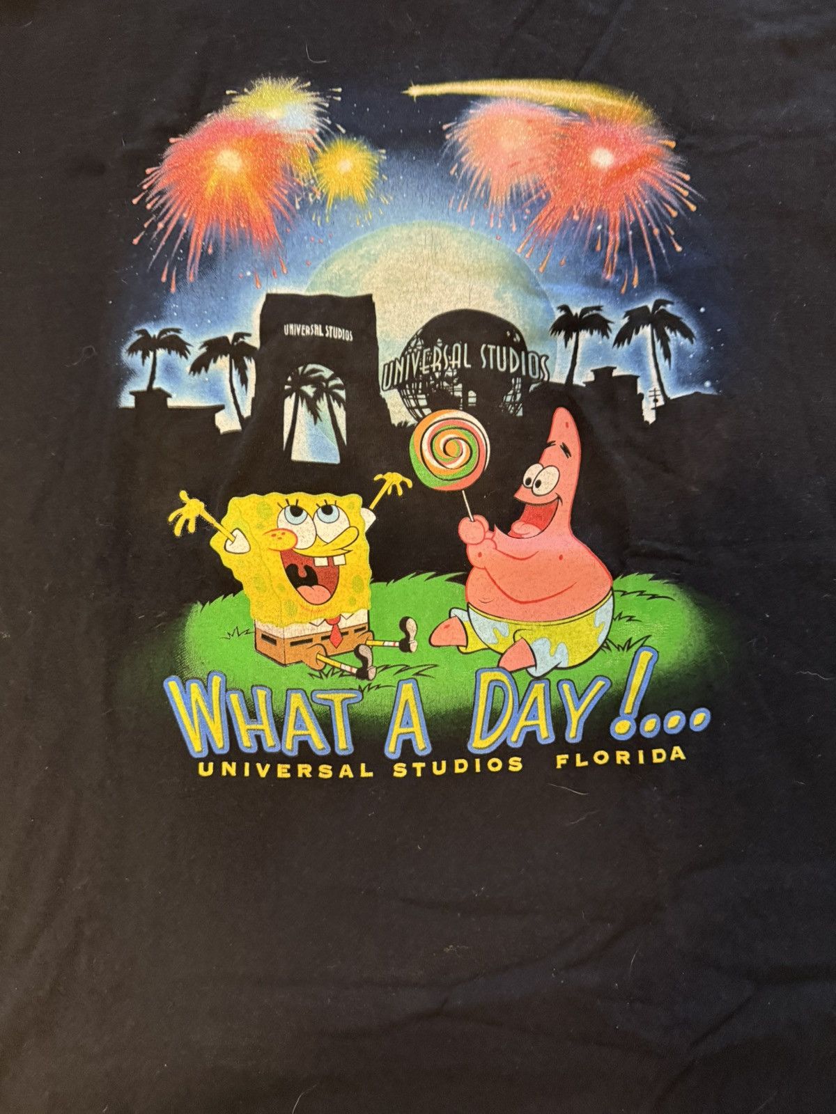 Universal Studios × Vintage Vintage Universal Studios SpongeBob Tee Size US L / EU 52-54 / 3 - 2 Thumbnail