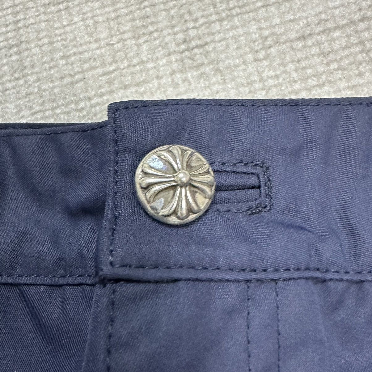 Chrome Hearts Chrome Hearts Navy Skirt with Yellow Patch Size 26" / US 2 / IT 38 - 5 Thumbnail